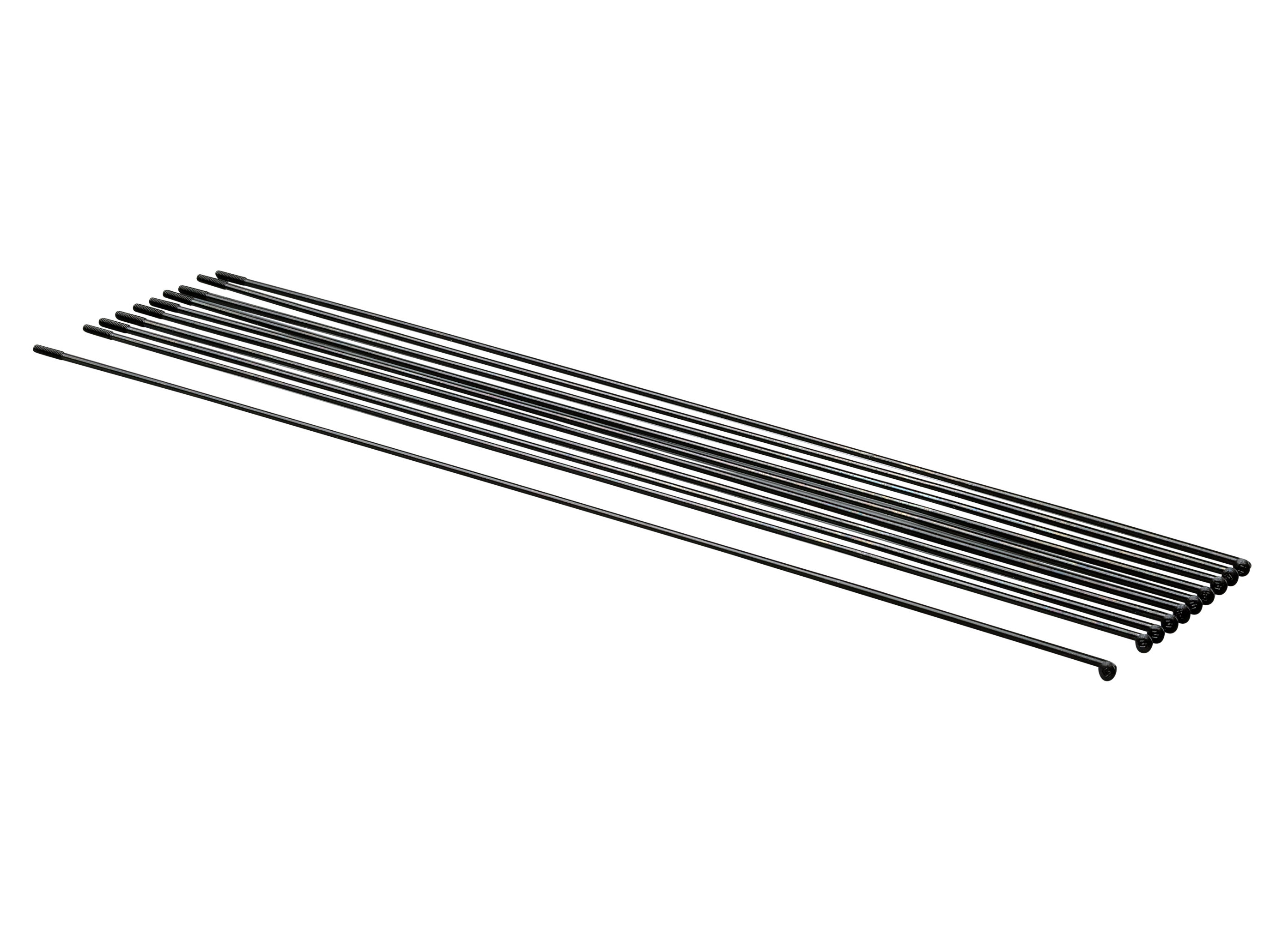 Bontrager Rayon DT Competition 284 mm x 2,0/1,8/2,0 - Noir - 10/paquet
