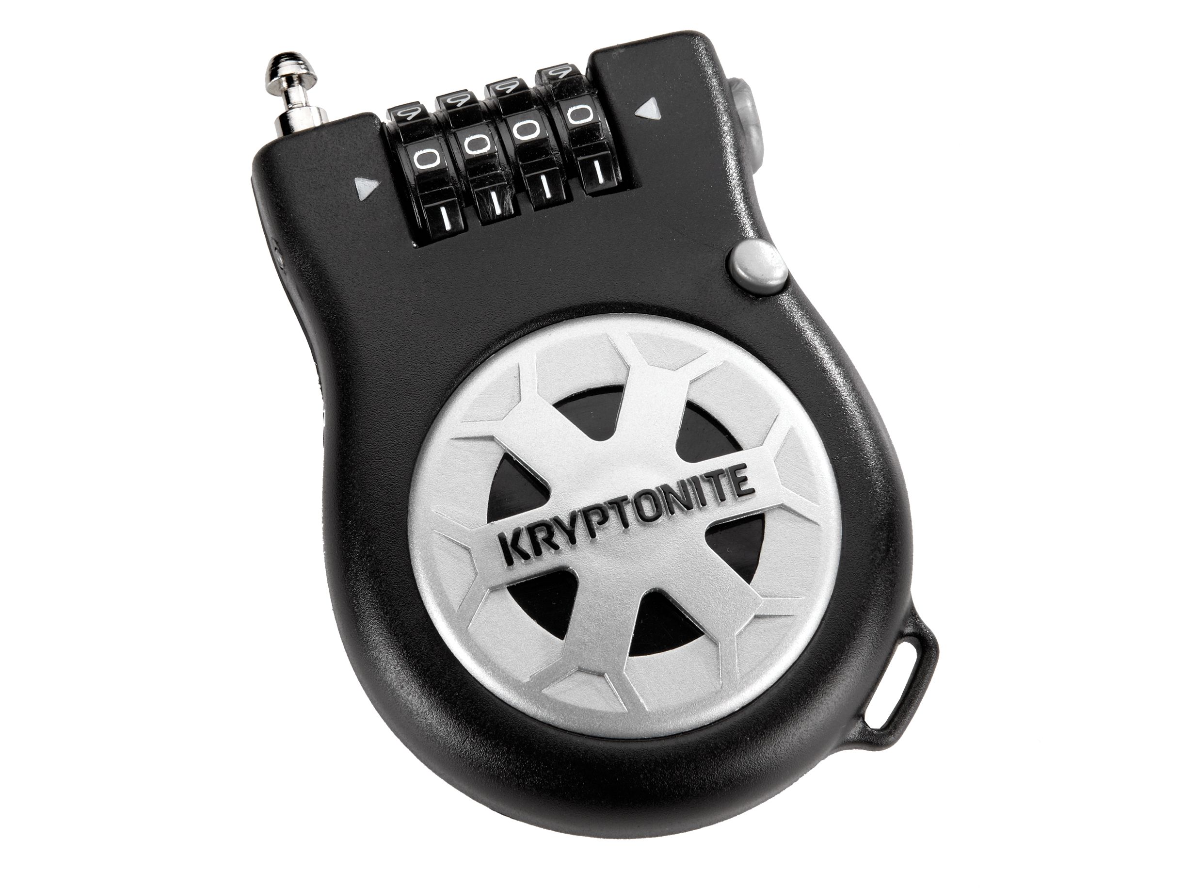 Kryptonite R2 Retractor Combo Cable Lock 2.6mm x 90cm (35.4˝) Black/Orange