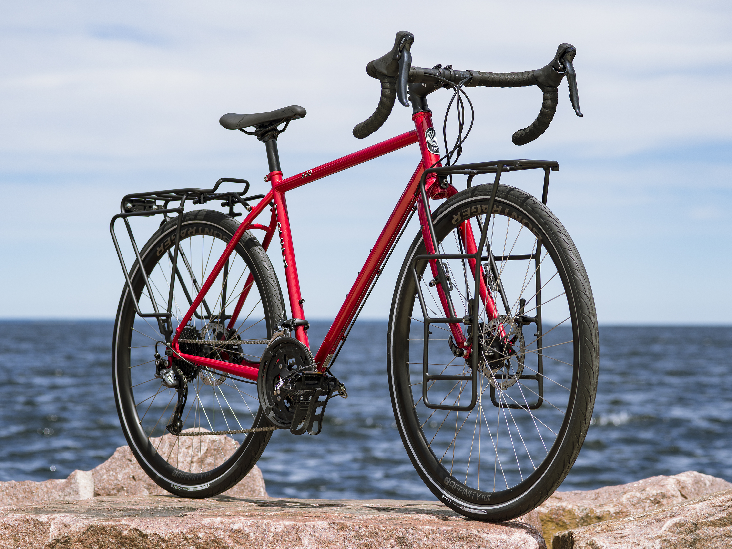 Trek 520 touring bike store 2019 diablo red