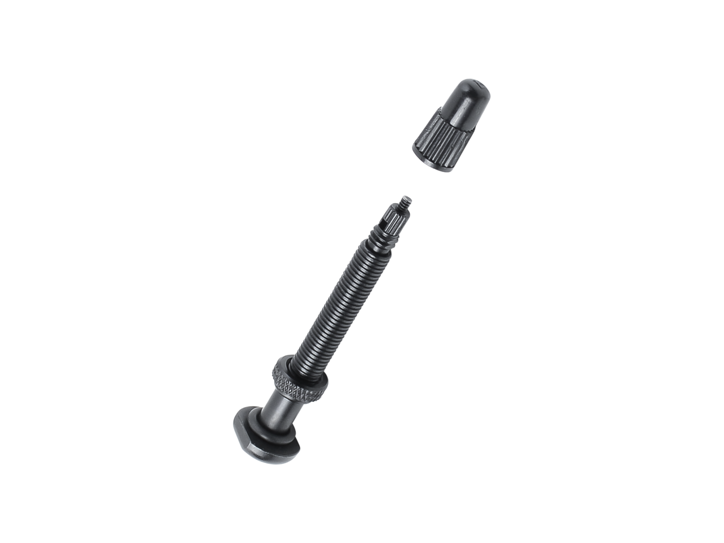Tubolight Kit de Valves Tubeless - Laiton - 50mm (Paire) - noir