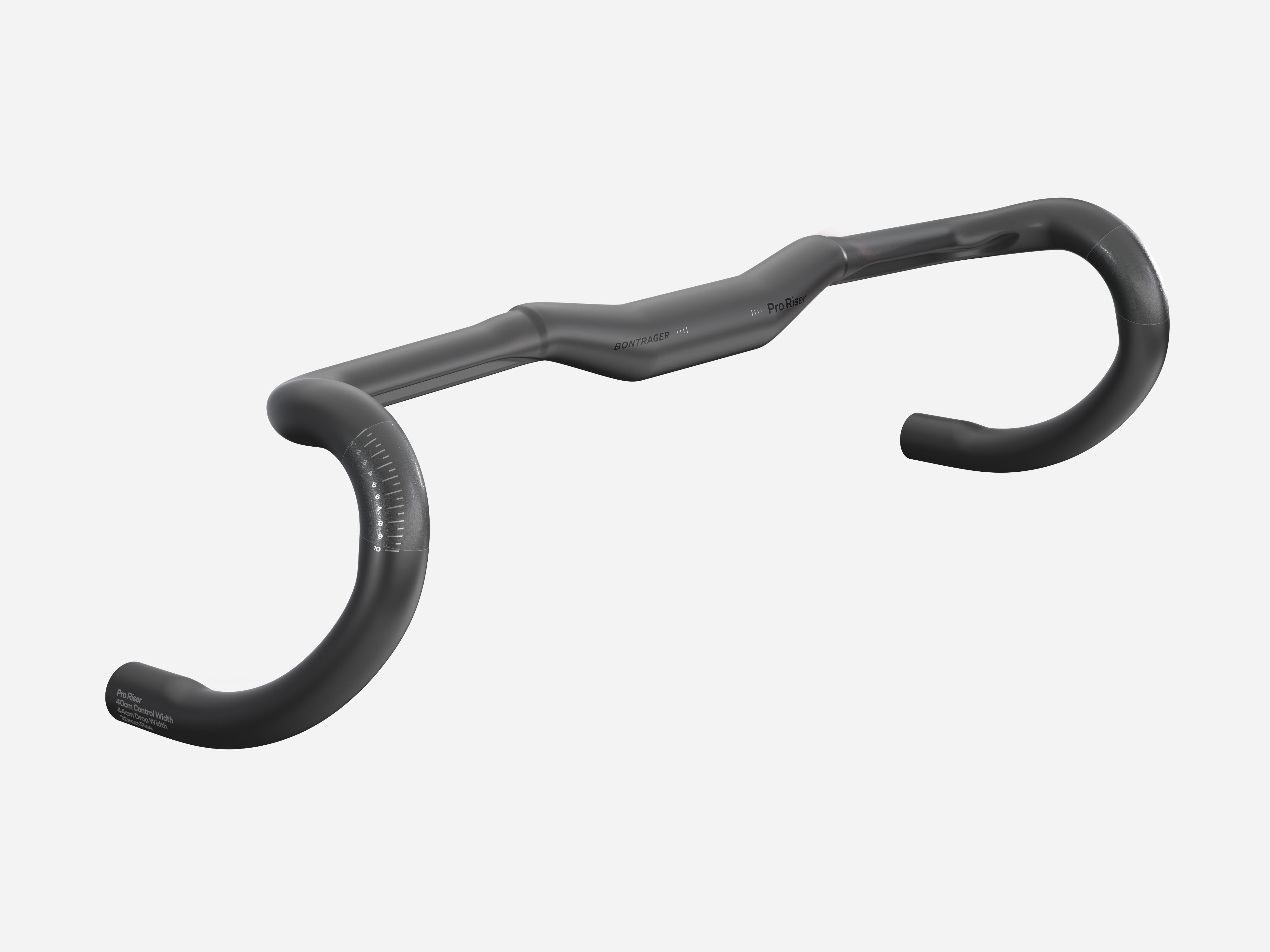 Bar Bontrager Pro Riser Carbon 31.8mm 42/46cm Black