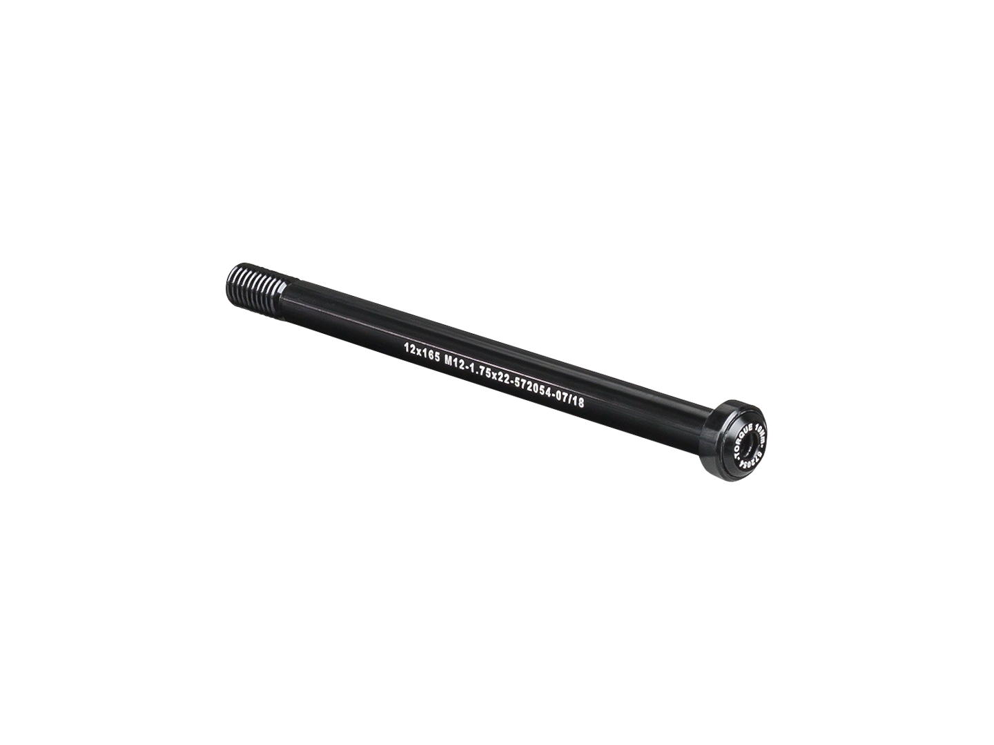 Skewer Bontrager Thru 12 x 165mm Axle Length Black Rear