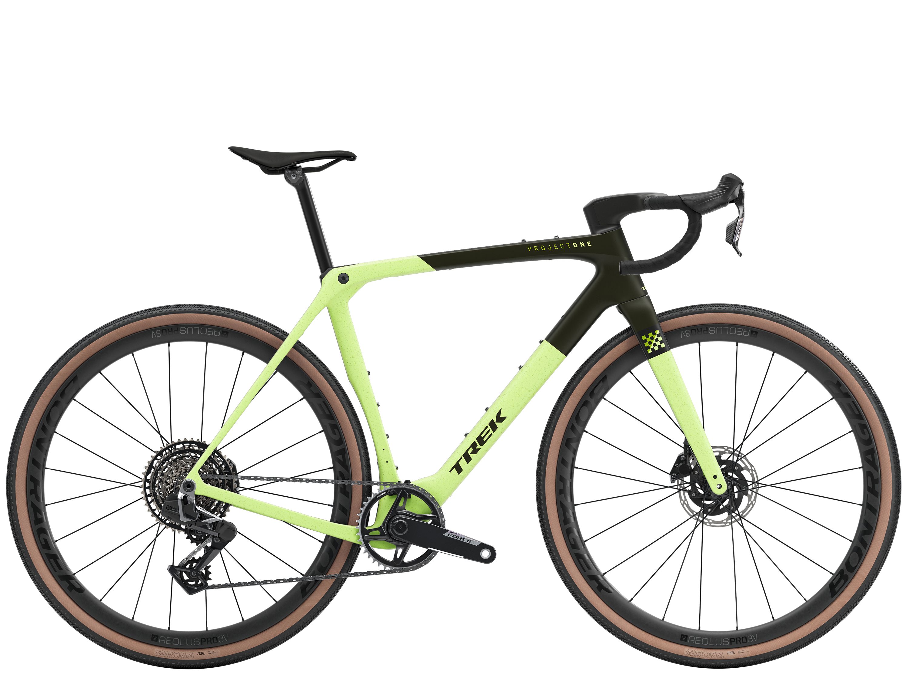 Checkmate SLR 7 AXS S Olive Drab/Glowstick