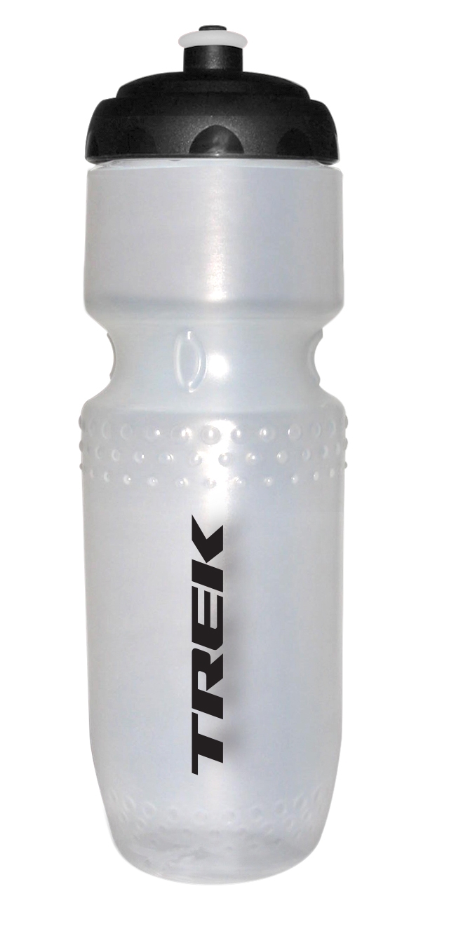 Bontrager Bottle Trek Max Word Mark 24oz Clear/Black