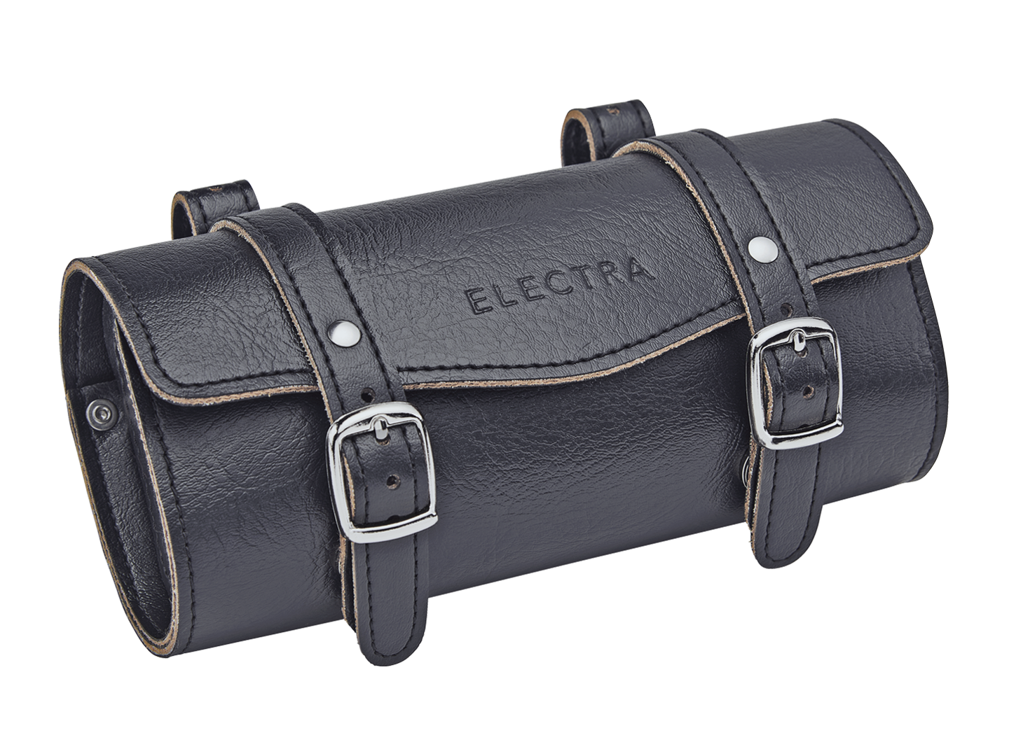 Sacoche à outils Electra Classic, simili-cuir, noir