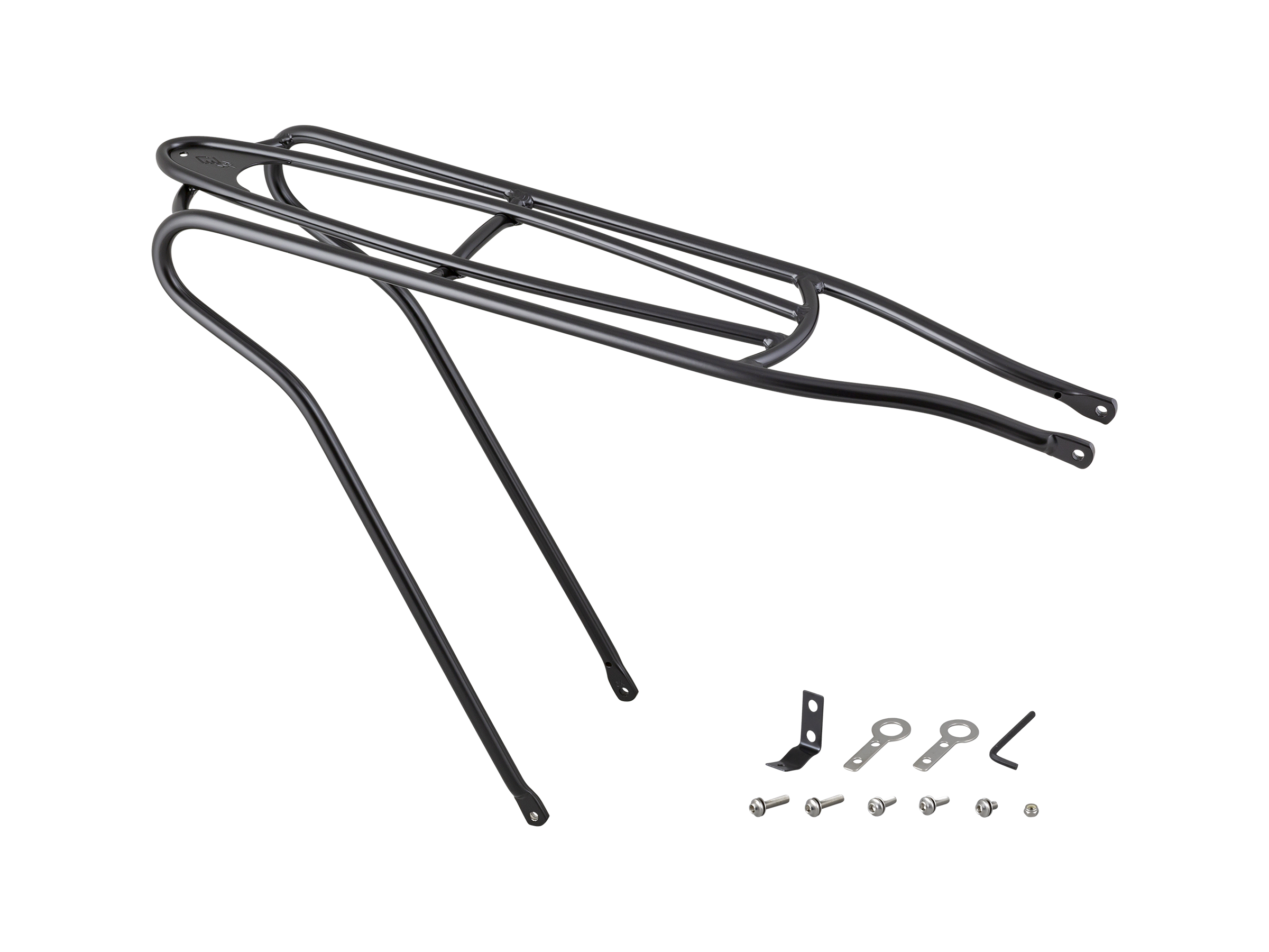 Sunlite Ramblin-Rod Porte-bagages Arrière Pour Vélos 26 à 29 Pouces – Noir, Ultra Résistant