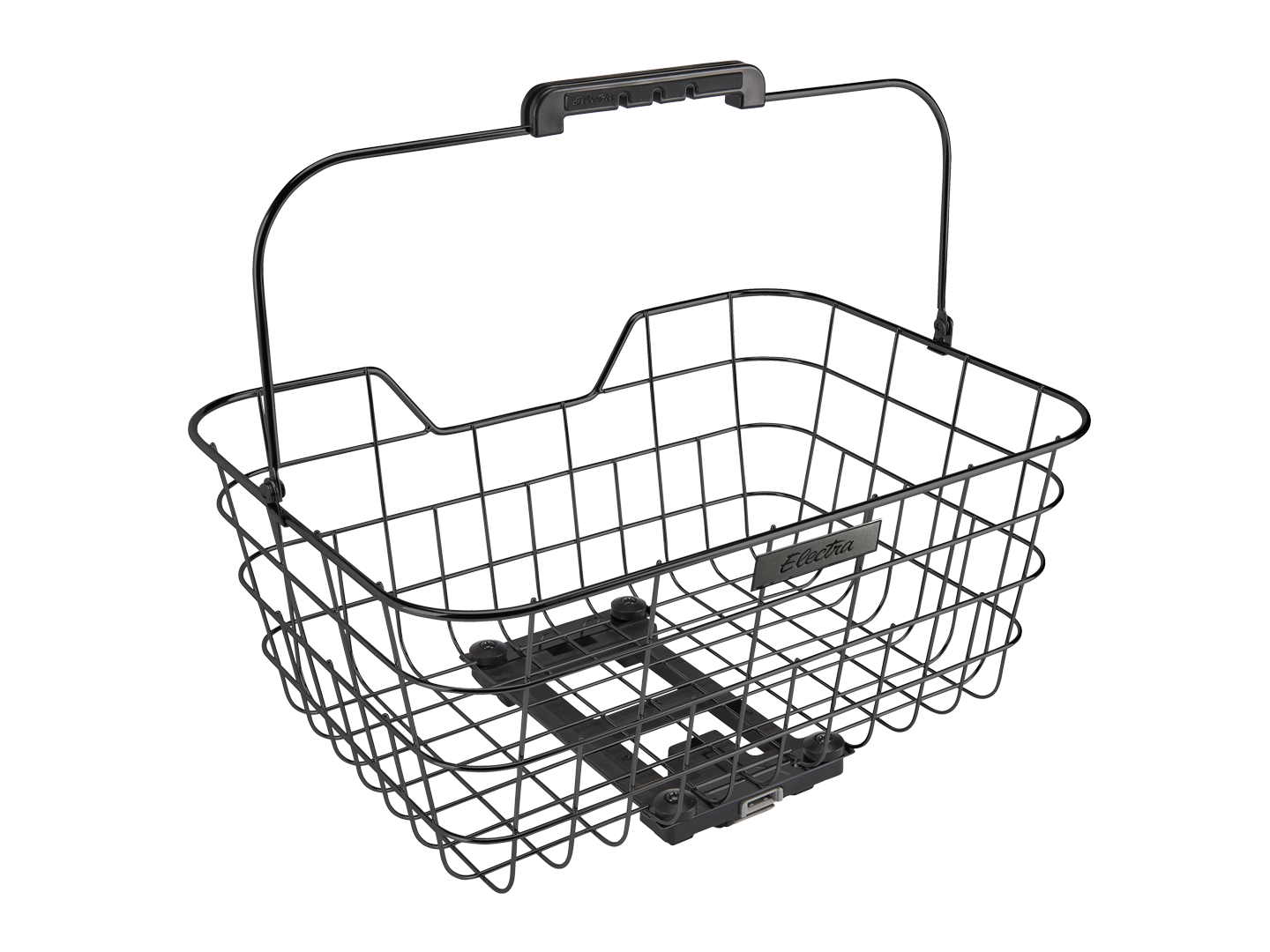 Basket Electra Stainless Wire MIK Black Rear