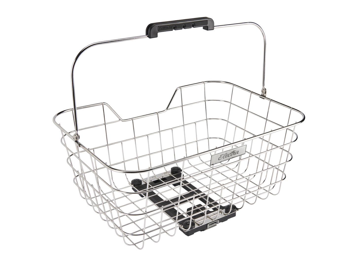 Electra Basket stainless wire mik polished silver rear 2023 79.99
