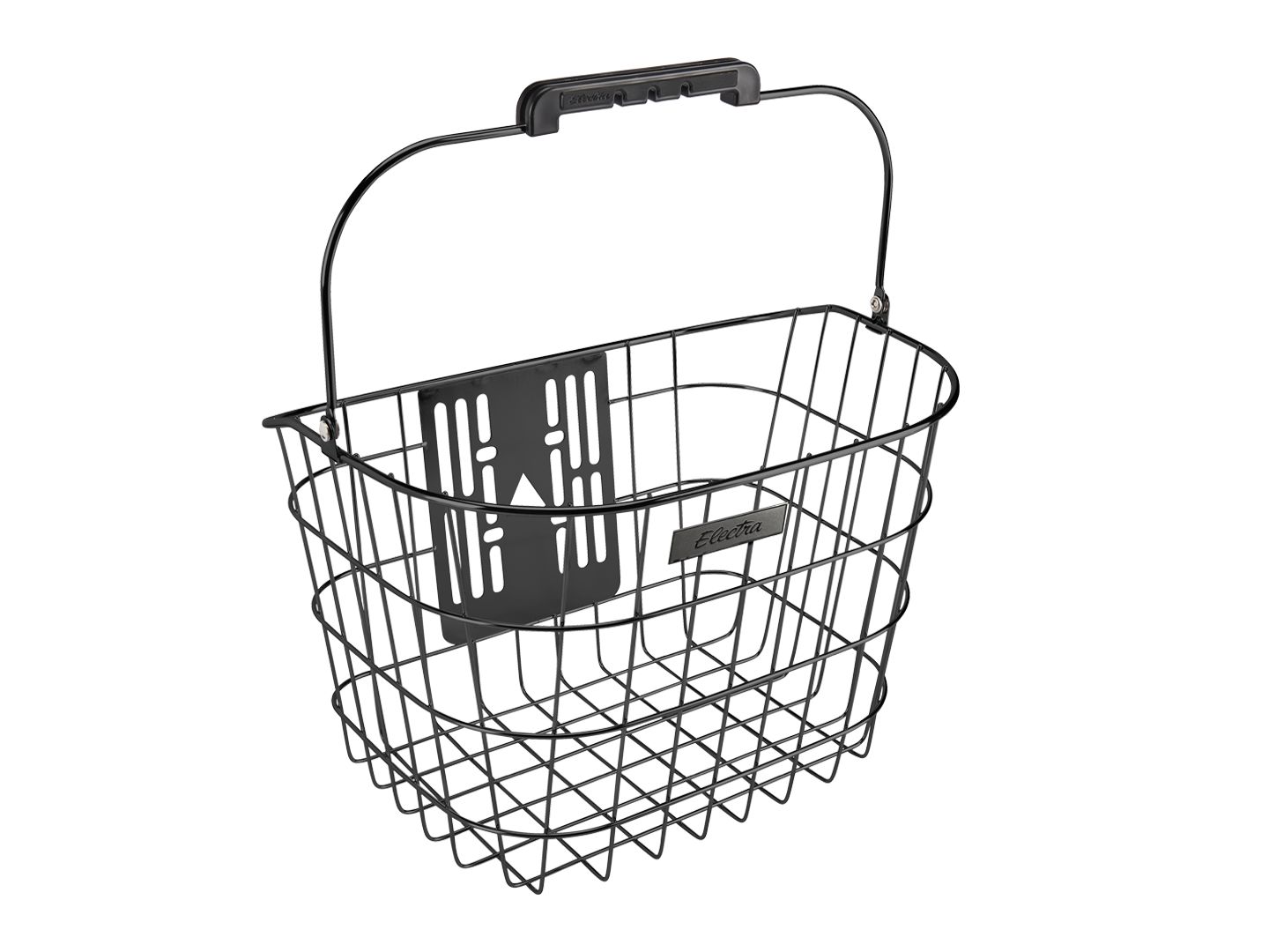 Basket Electra Stainless Wire QR Black Front