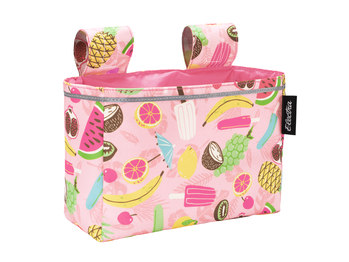 Bag Electra Handlebar Velcro Tutti Frutti Pink