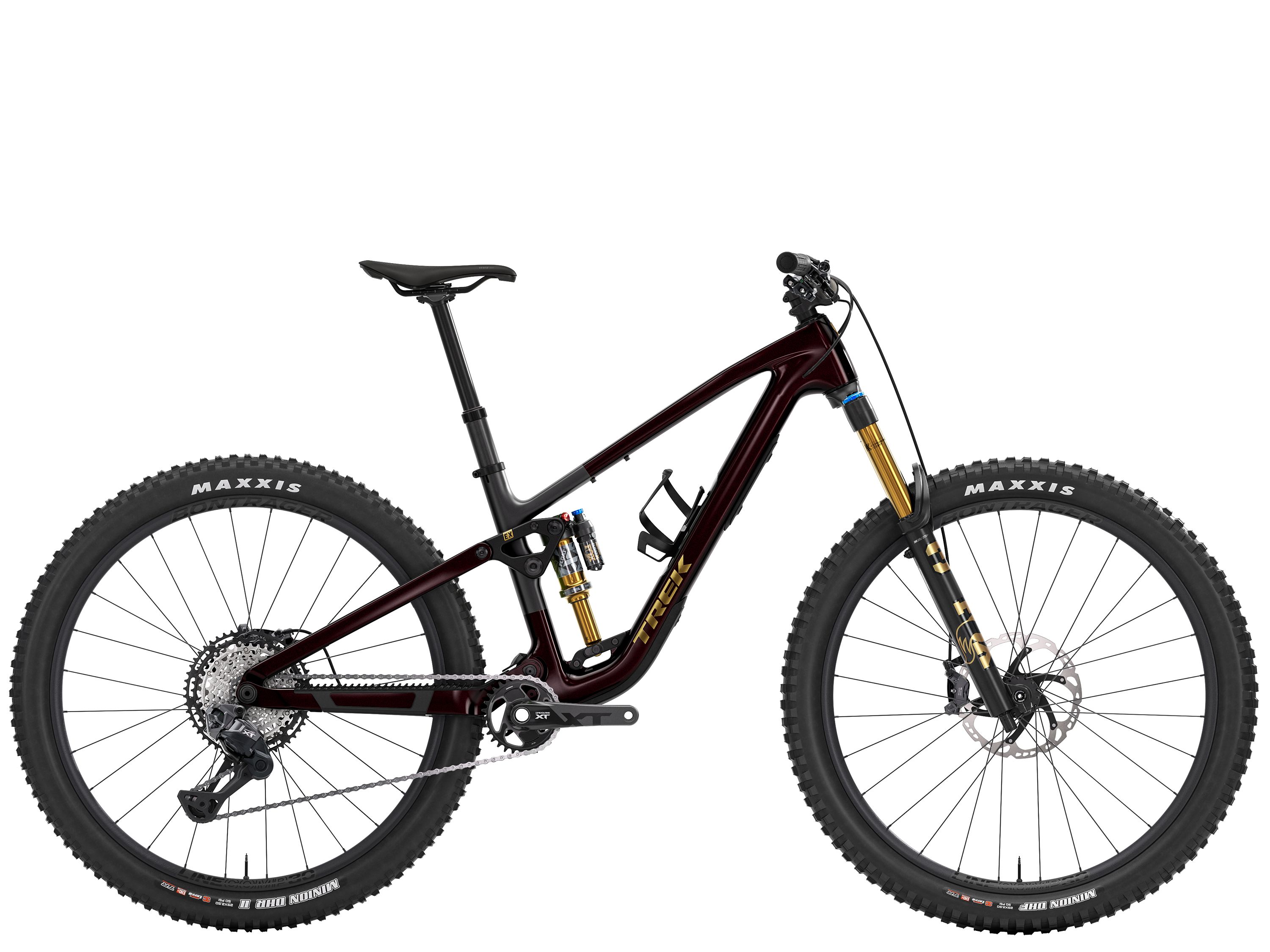 Fuel EX 9.8 XT DI2 L Gloss Dark Carmine / Matte Trek Black