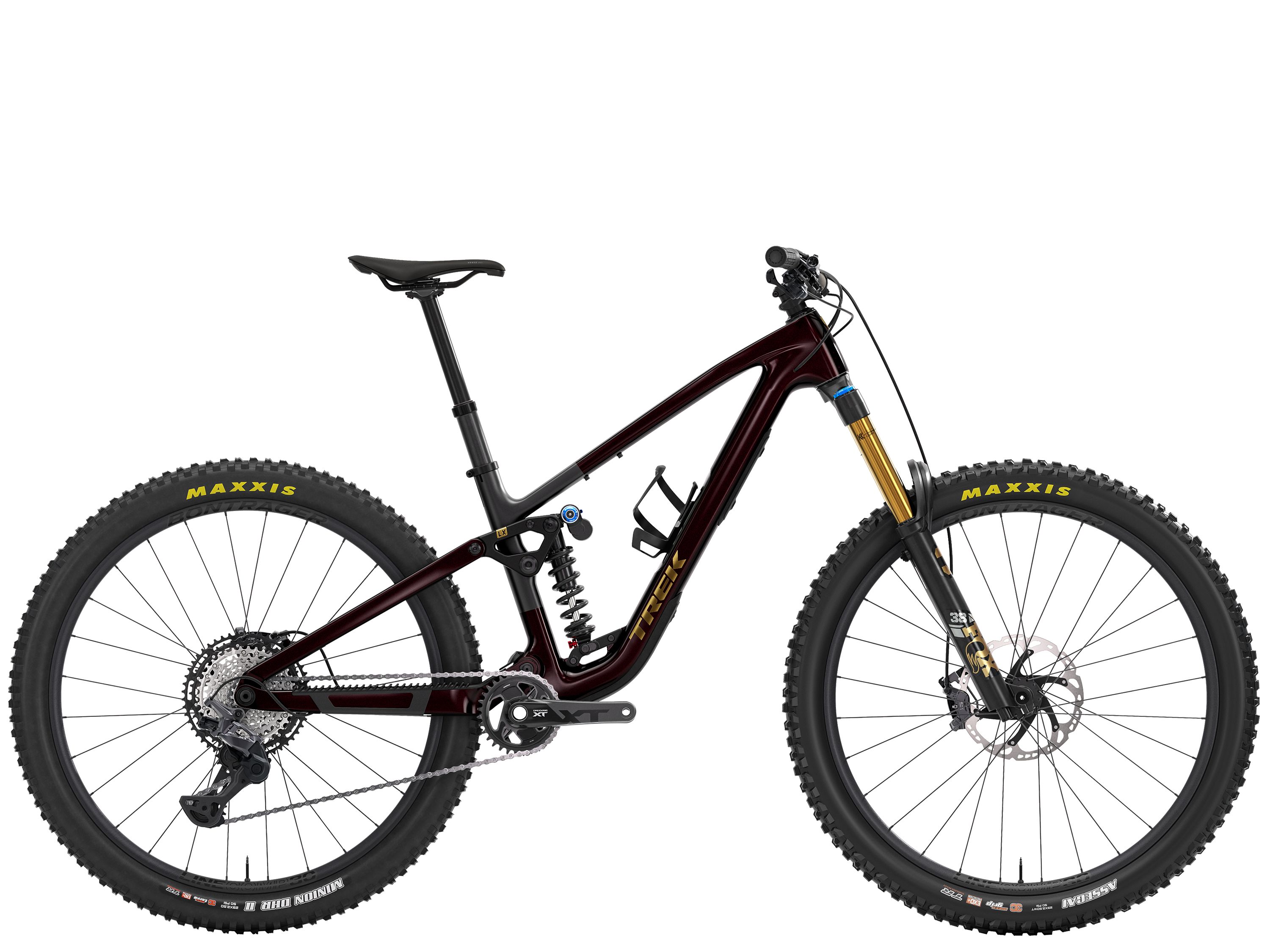 Fuel LX 9.8 XT XL Gloss Dark Carmine / Matte Trek Black