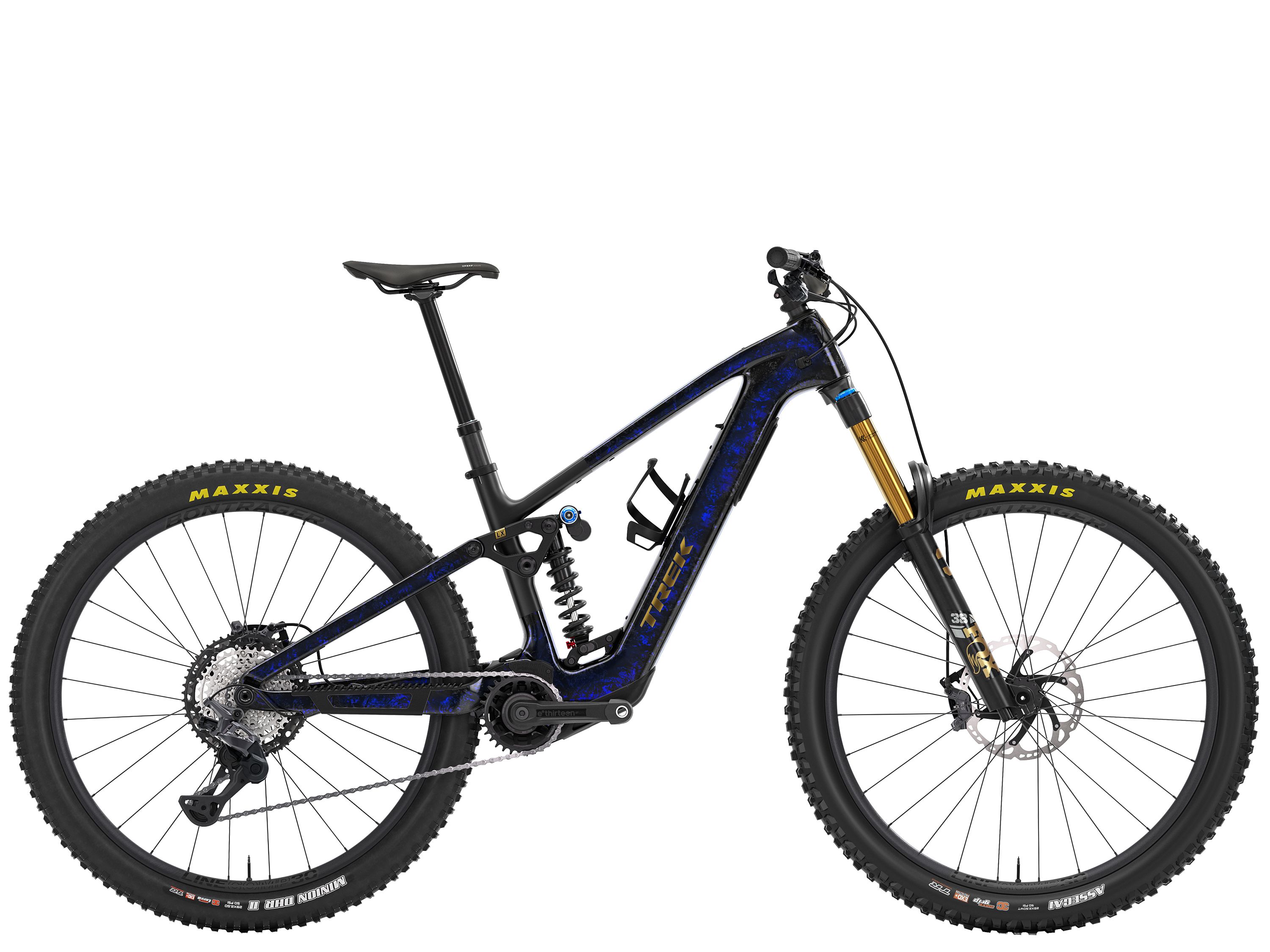 FUEL+ LX 9.8 XT EU M Gloss Navy Smoke / Matte Trek Black
