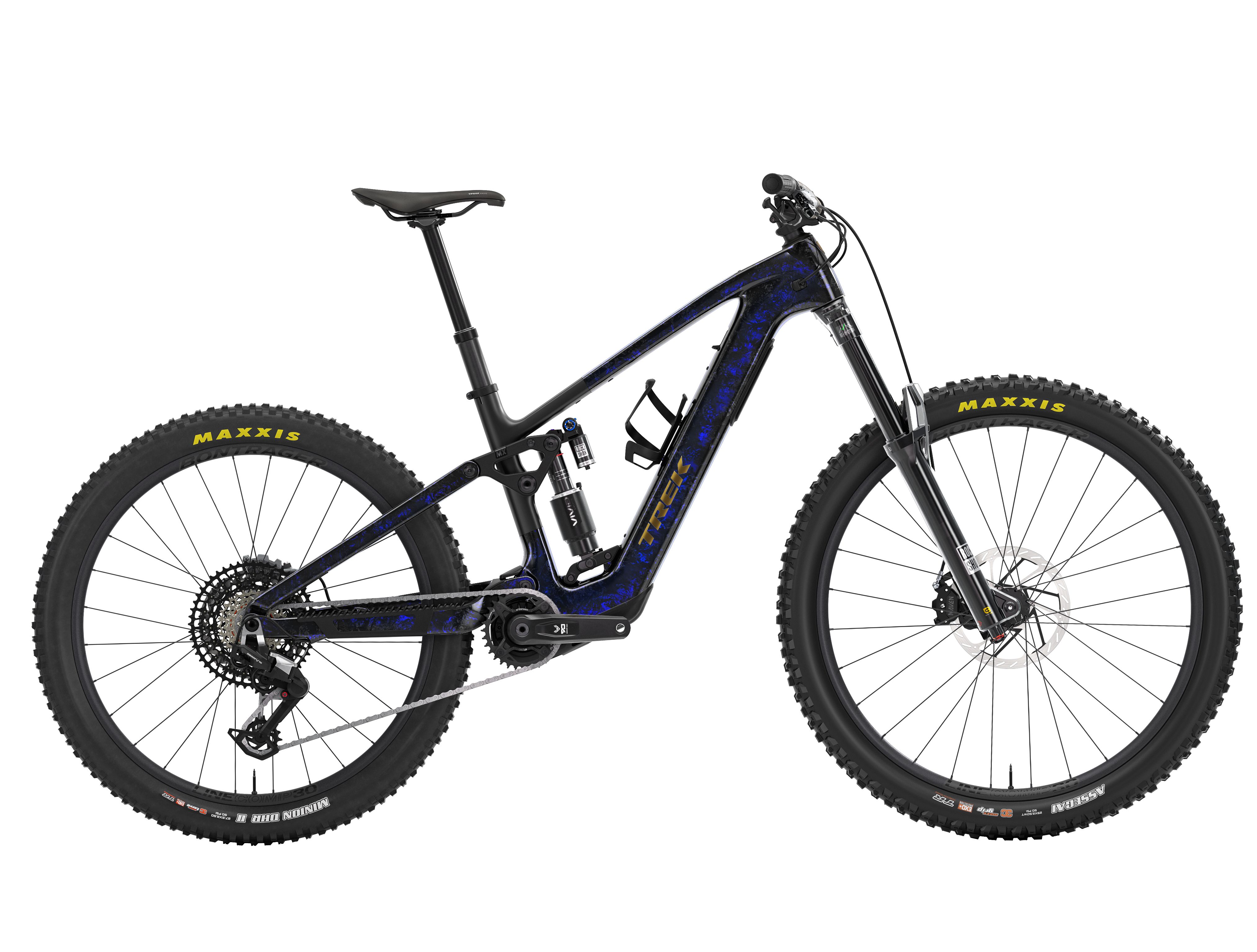 FUEL+ MX 9.8 EA90 EU S Gloss Navy Smoke / Matte Trek Black