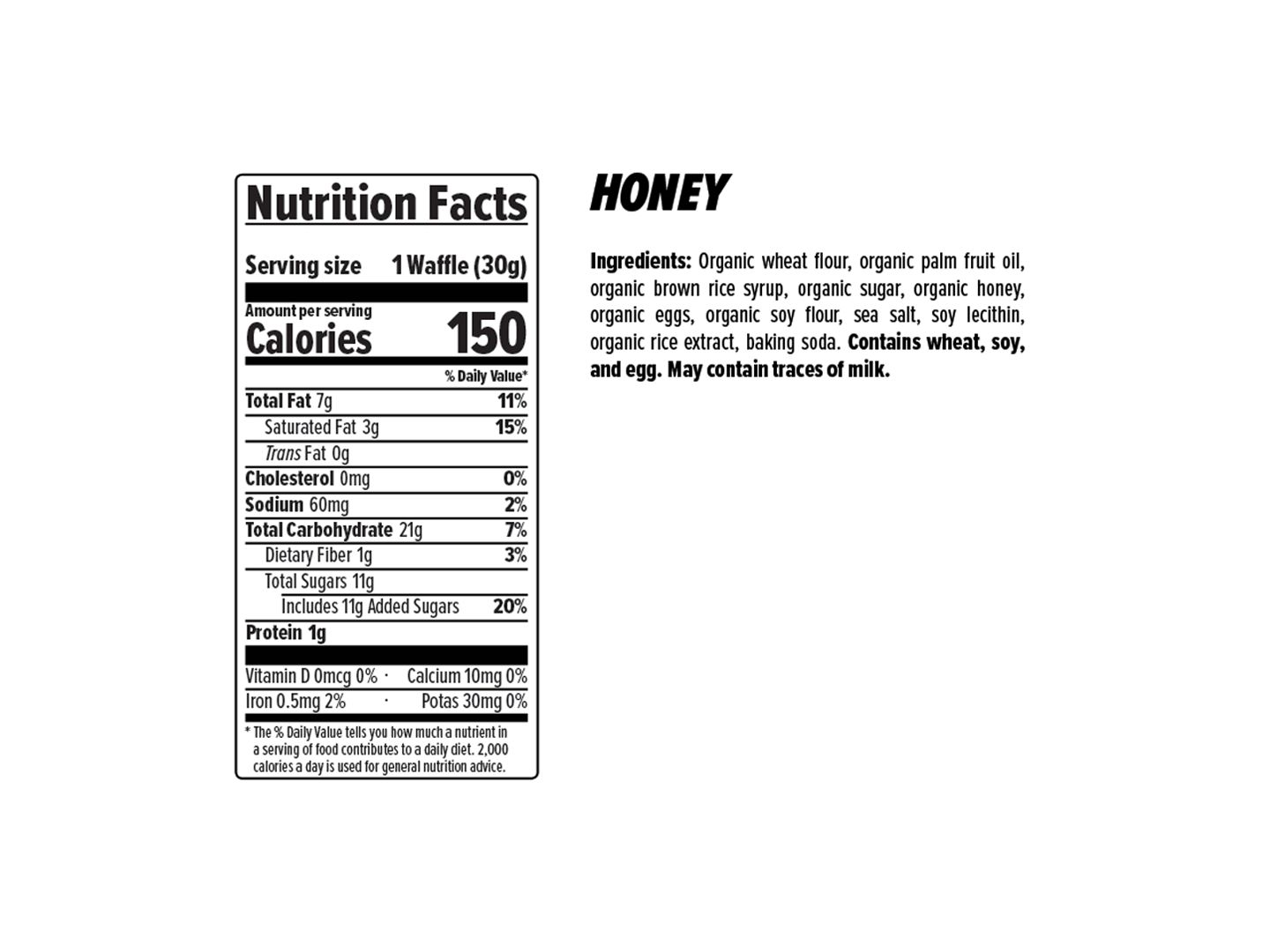 Honey Stinger Organic Waffle - Box of 12