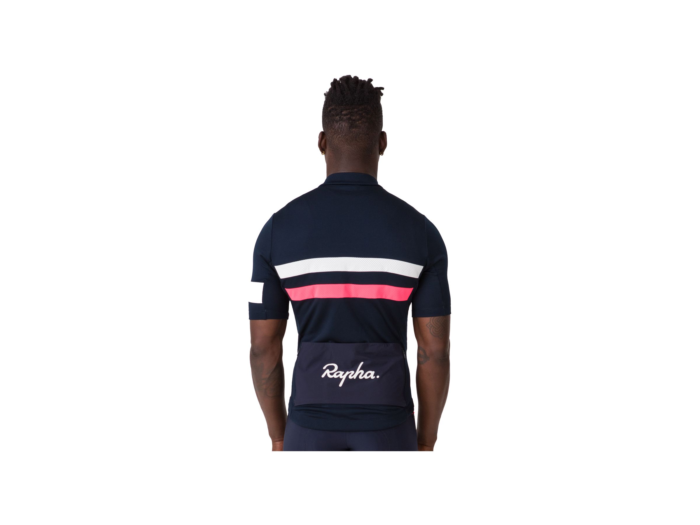 Rapha Brevet Cycling Jersey L Navy | eBay