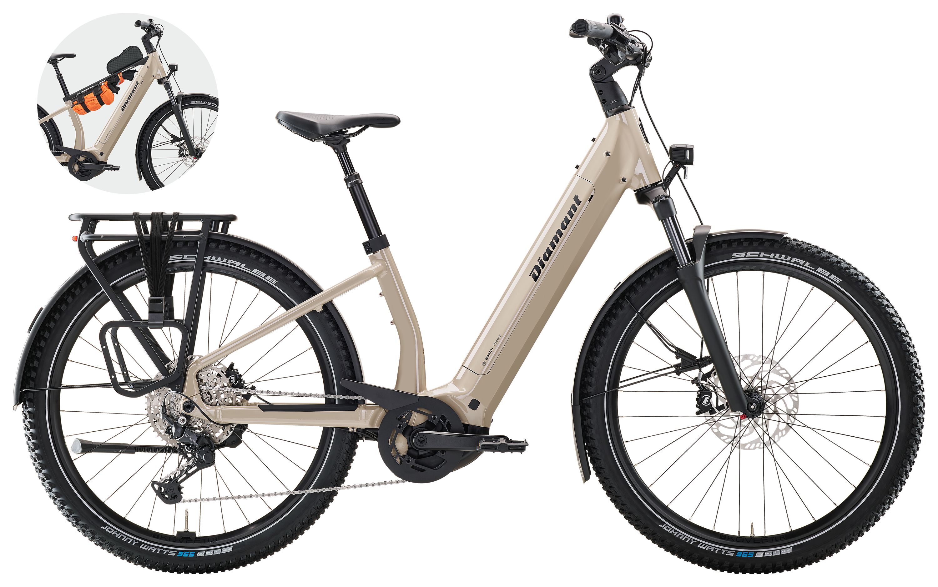 Suvea Trip Plus (600 Wh) ° Diamantrad