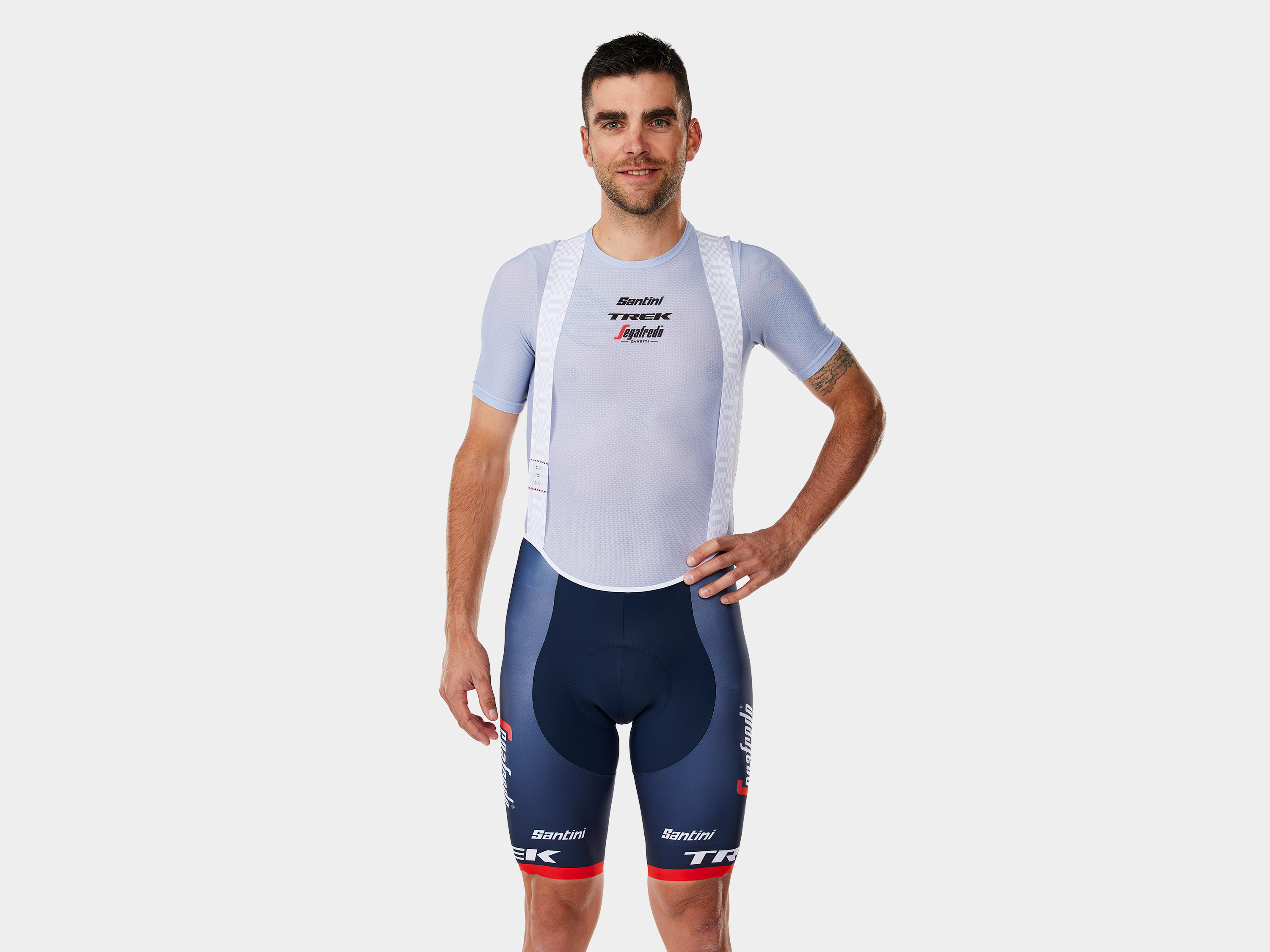 Cuissard à bret. Santini Équipe Trek-Segafredo