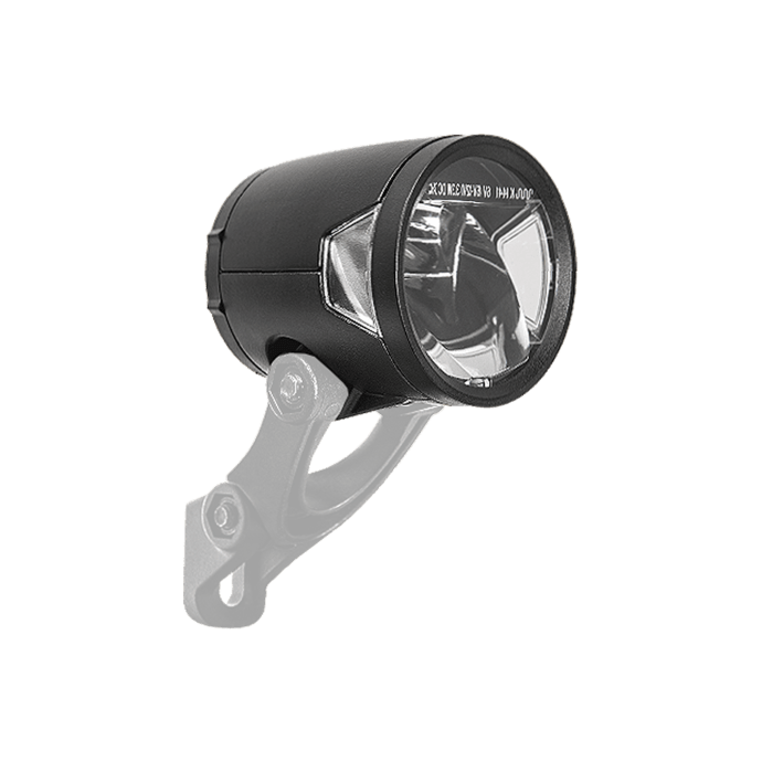 LED Fahrrad Scheinwerfer H-Black MR8 Ebike 180 Lumen 6-12 Volt StVZO
