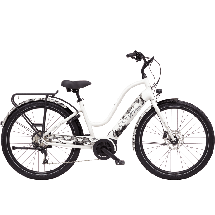 White electra bike hotsell