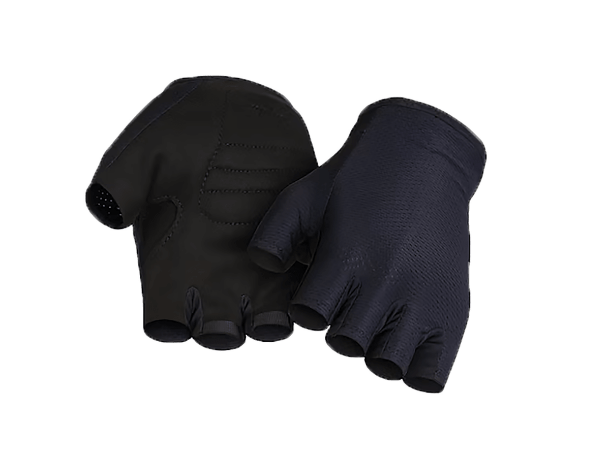 Pair of black Rapha Core cycling mitts