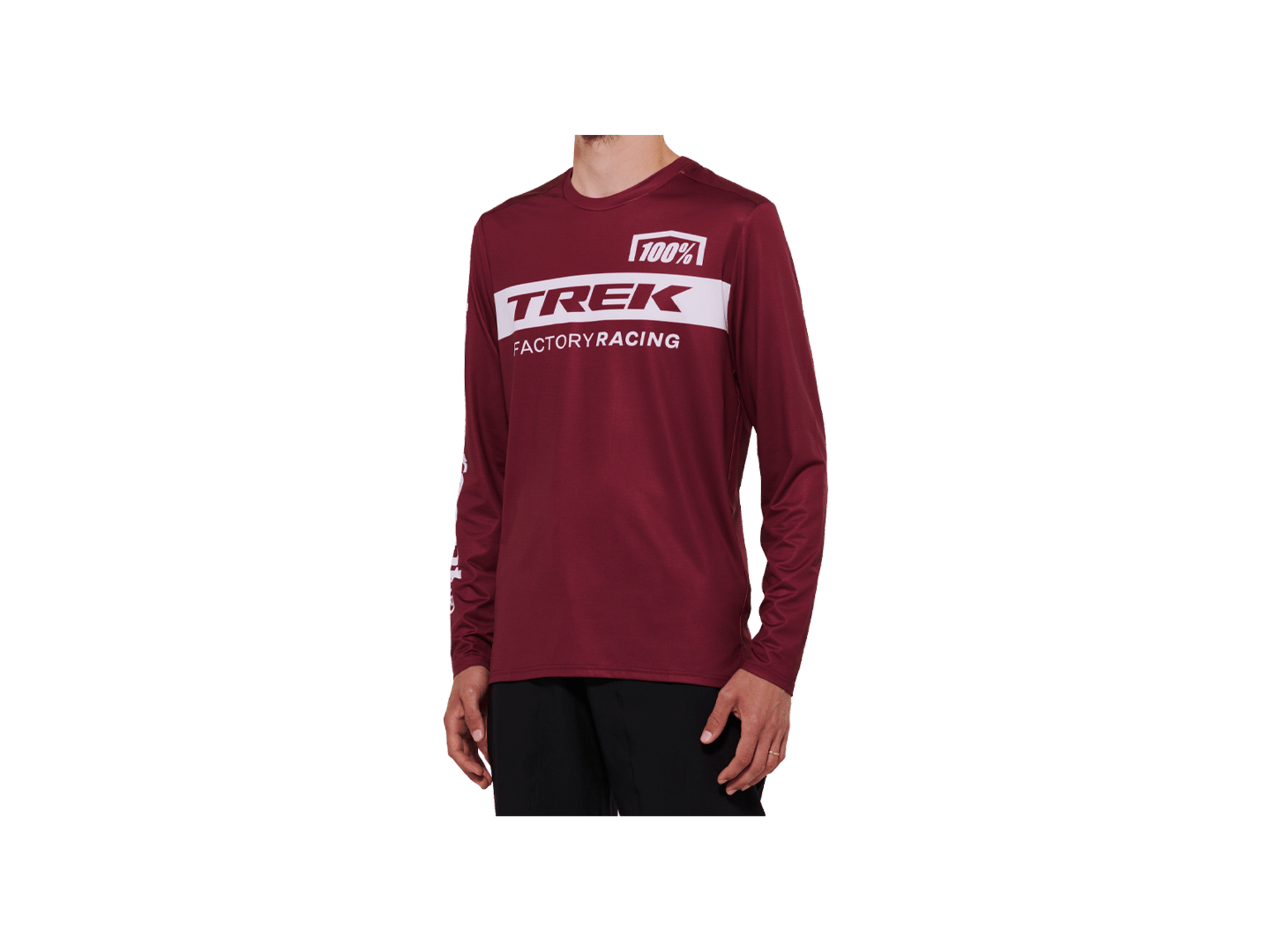 100% Trek Factory Racing Long Sleeve MTB Jersey