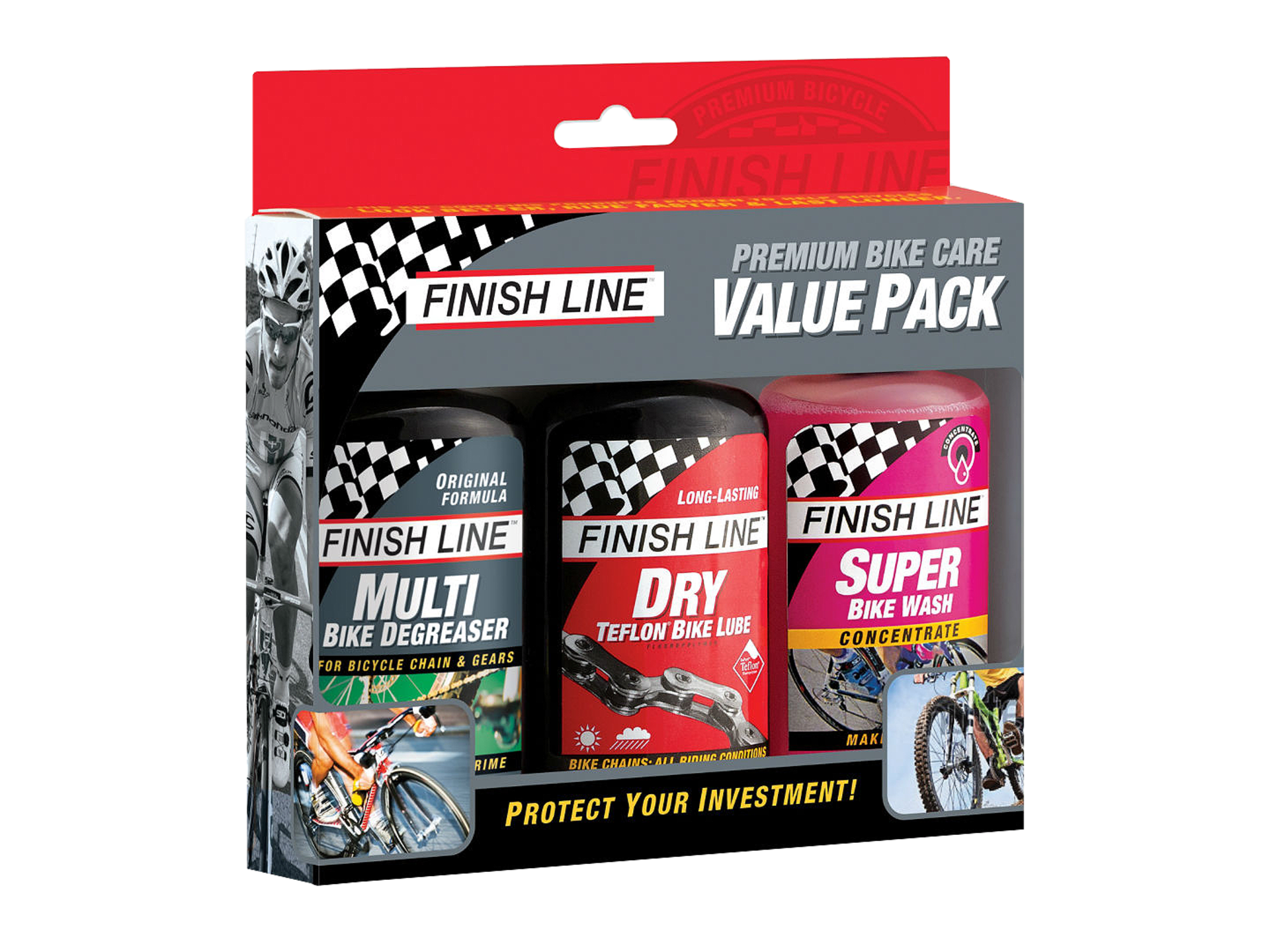 Finish Line Bike Care Value Pack