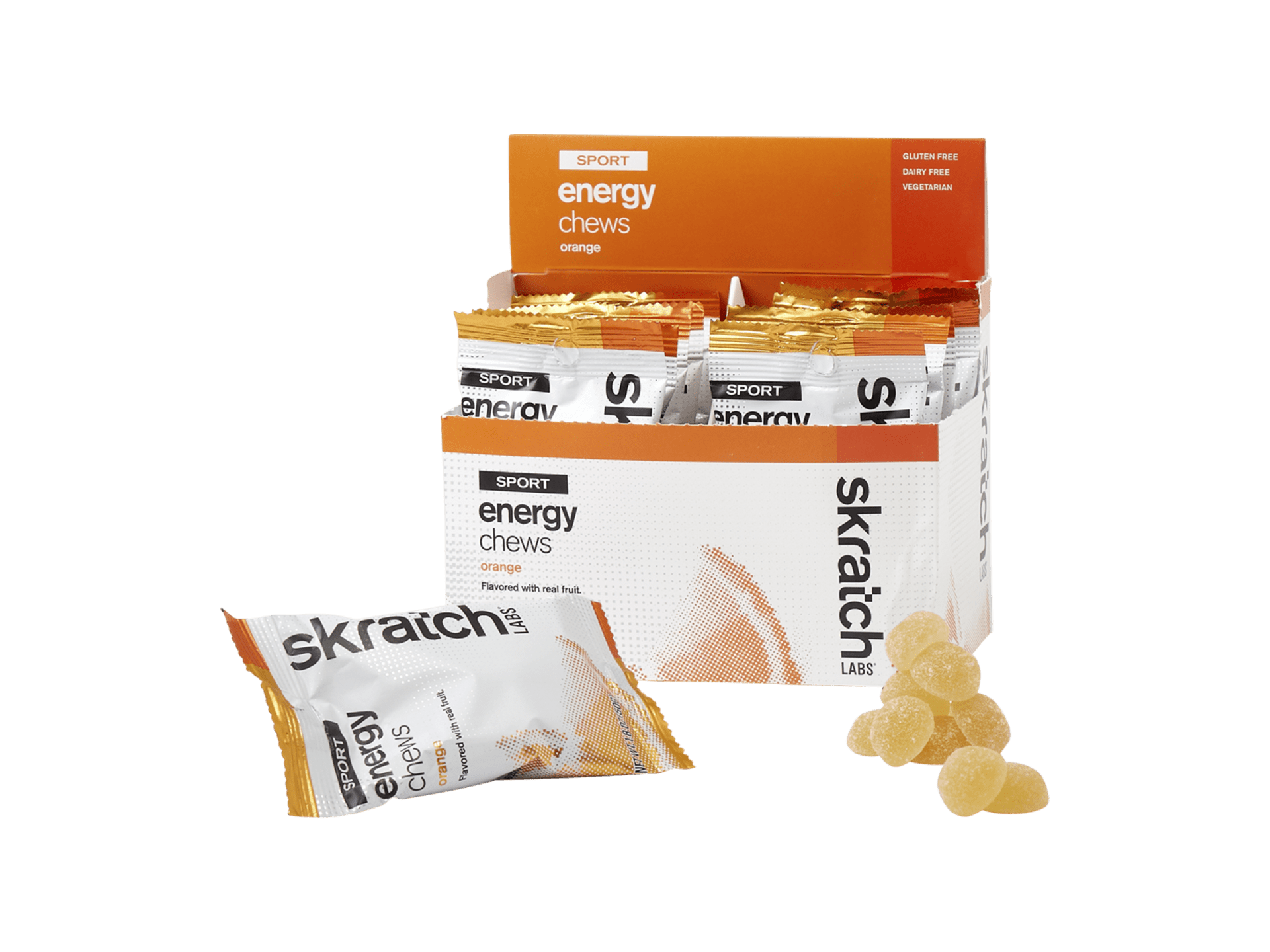 Skratch Labs Energy Chews Sport Fuel Box of 10