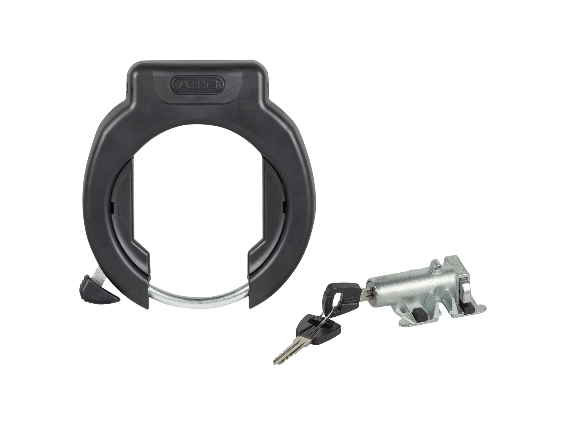 ABUS Ring Lock 4750XL R & RIB Battery Lock BES3 DT3 T82