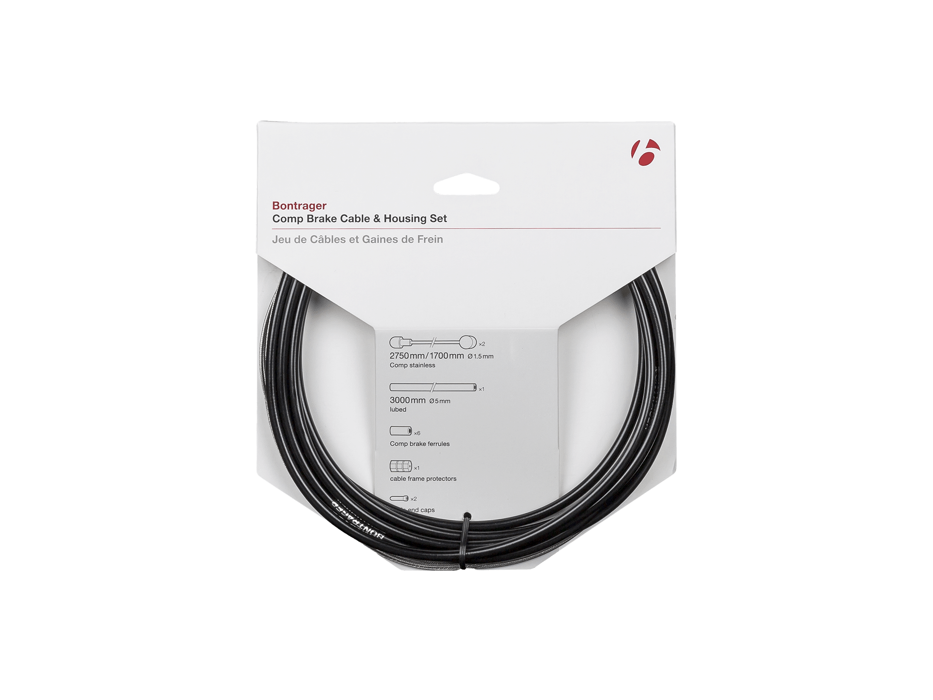 Bontrager Comp Brake Cable & Housing Set