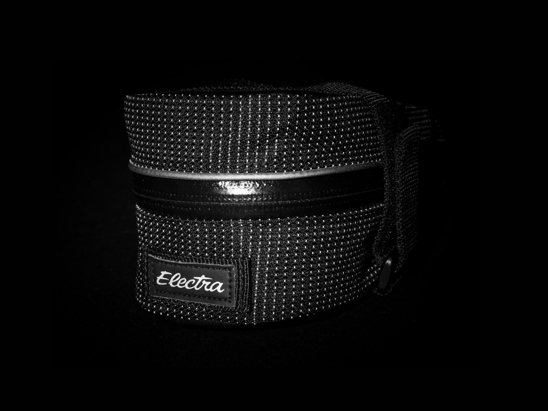 Electra Reflective Charcoal Saddle Bag