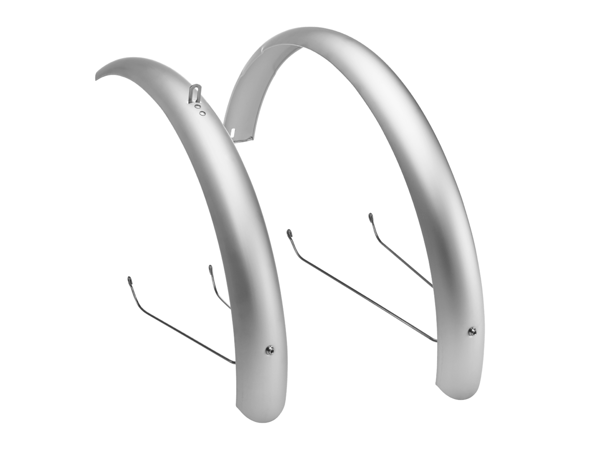 Electra Townie Original 24" Aluminum Fender Set Matte Silver