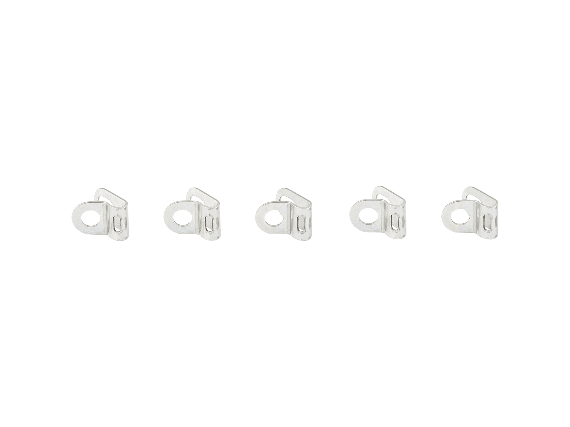 Eurofender Stainless Steel Chainstay Clips - Set of 5