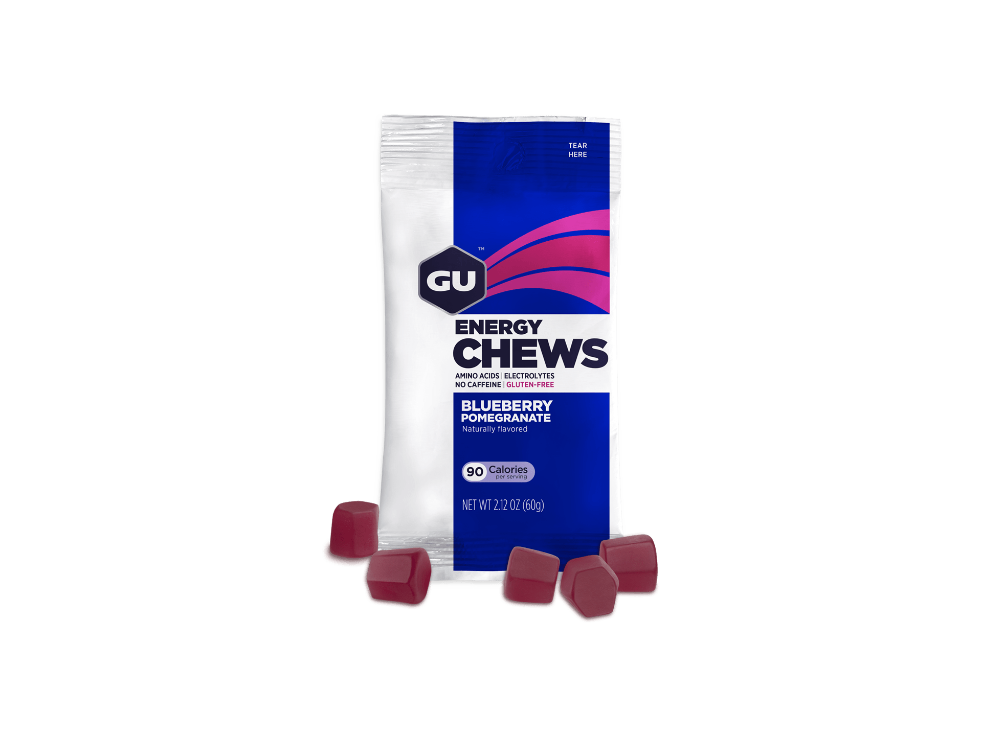 Gu Energy Chews Box of 12 Bags