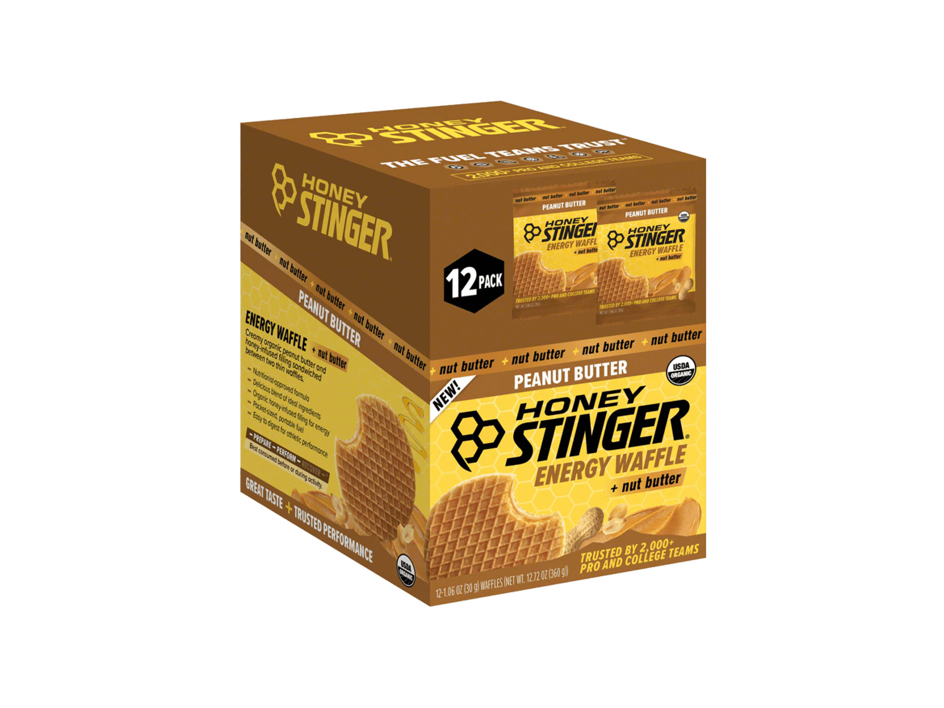 Honey Stinger Nut Butter Waffle - Box of 12