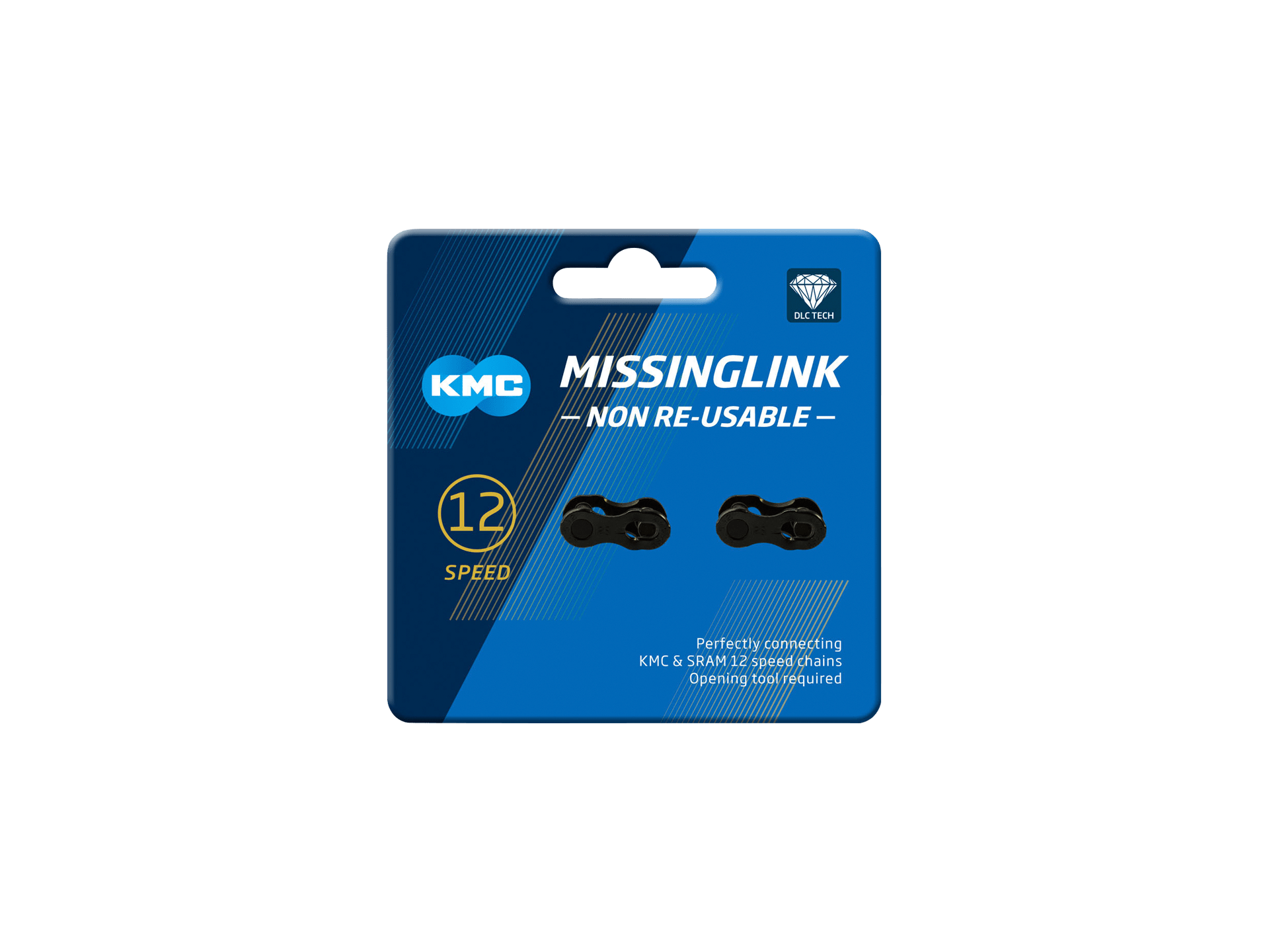 KMC Missing Link DLC Single-use Chain Link Card of 2