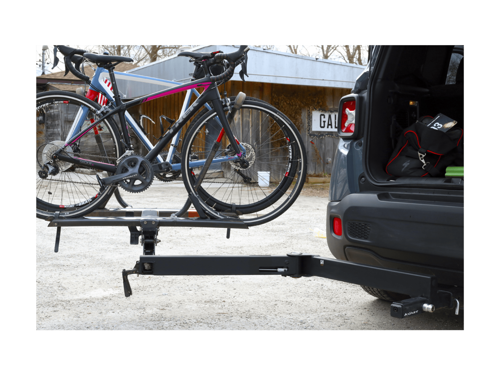 Kuat Pivot v2 Swing Away 2˝ Hitch Extension Driver Side