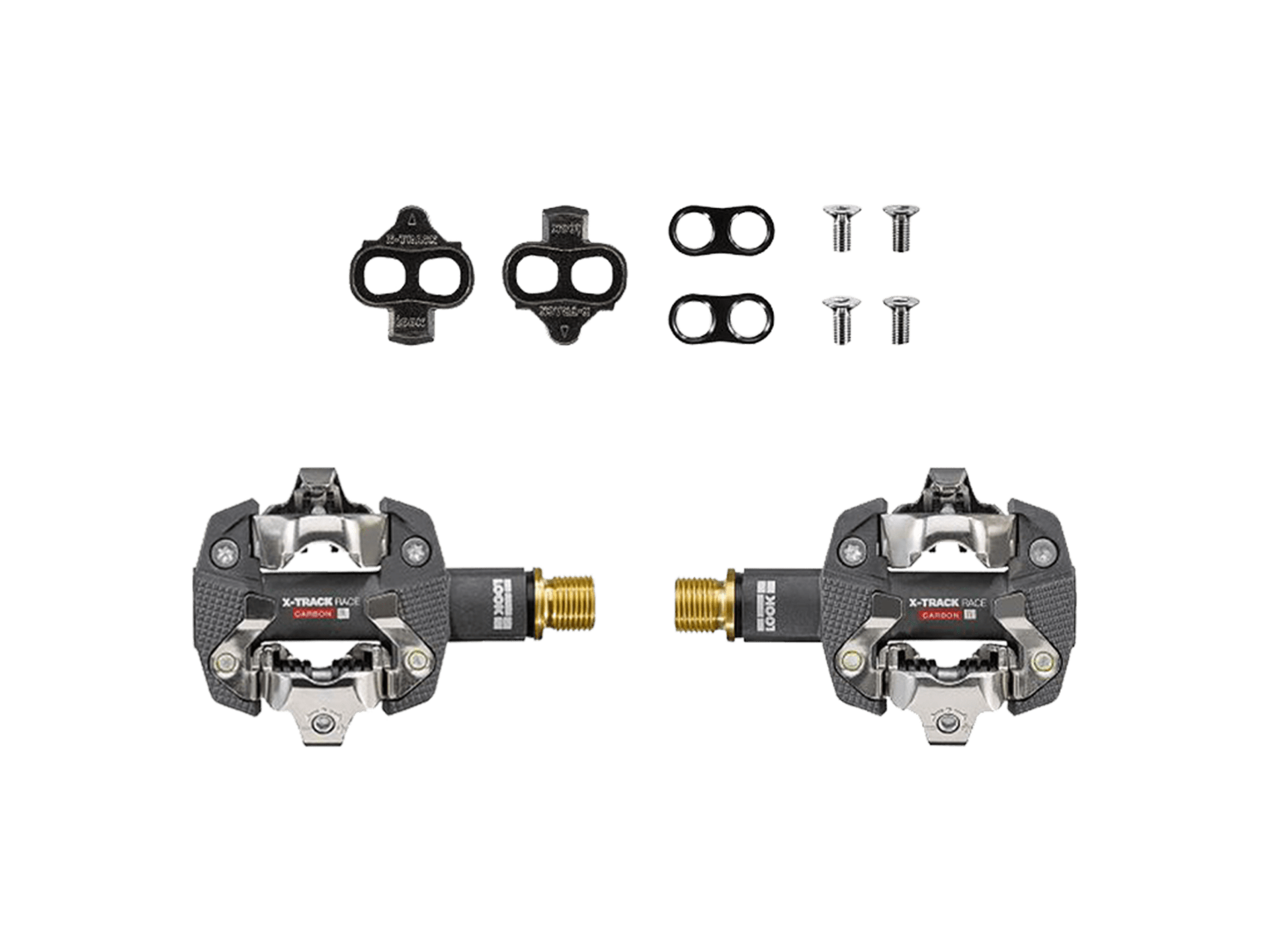 LOOK X-TRACK RACE CARBON Ti MTB Pedal Set