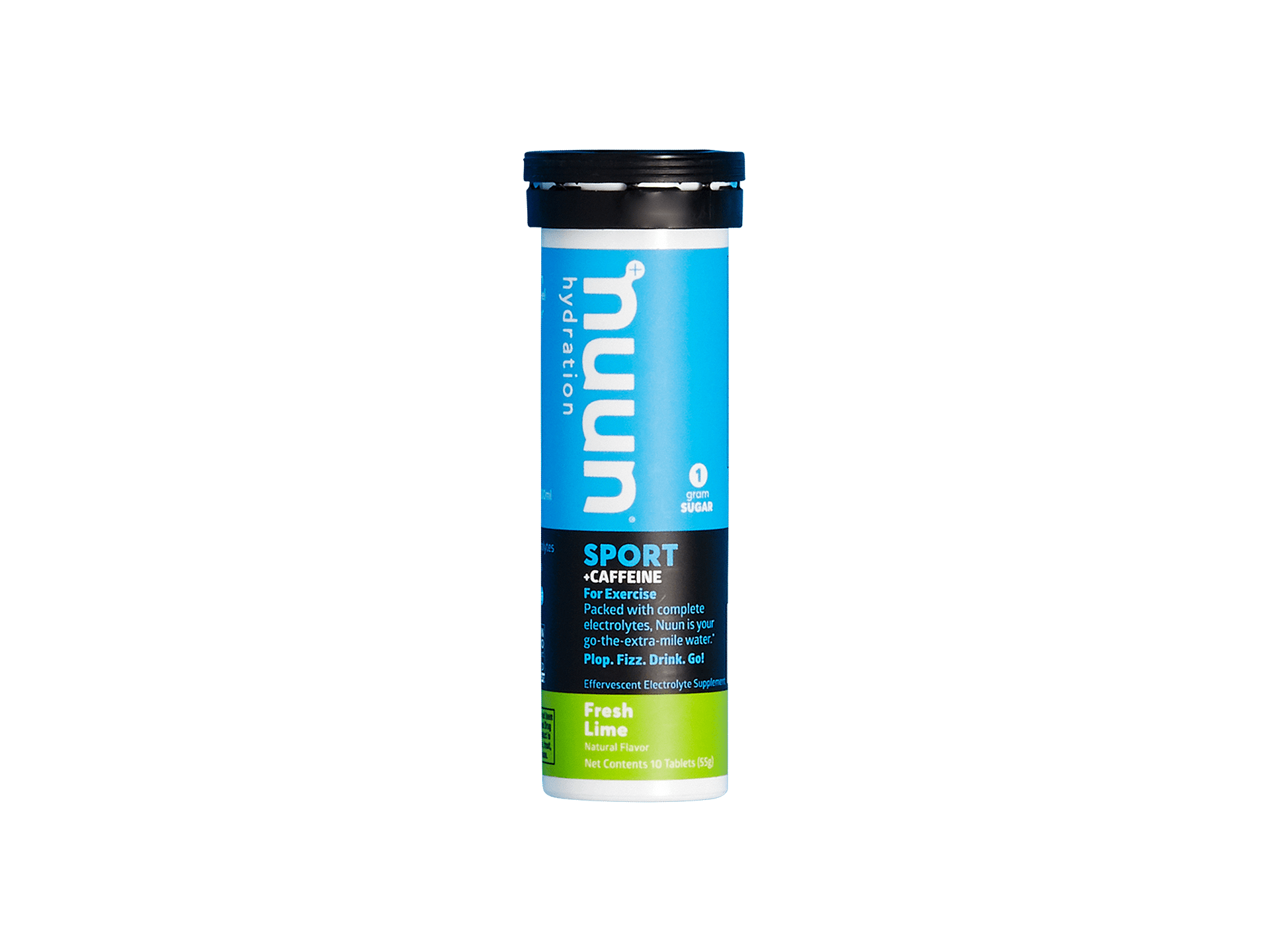 Nuun Sport + Caffeine Hydration Tablets Box of 8 Tubes