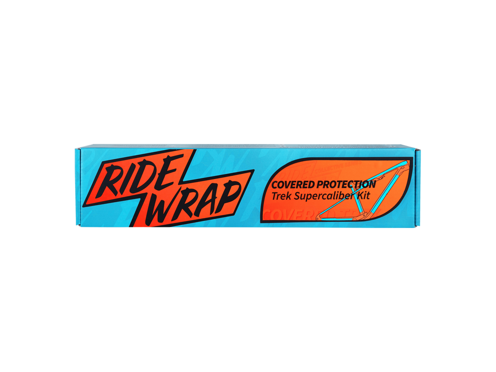 RideWrap Matte Covered Frame Protection Kit designed to fit 2020-2022 Trek Supercaliber