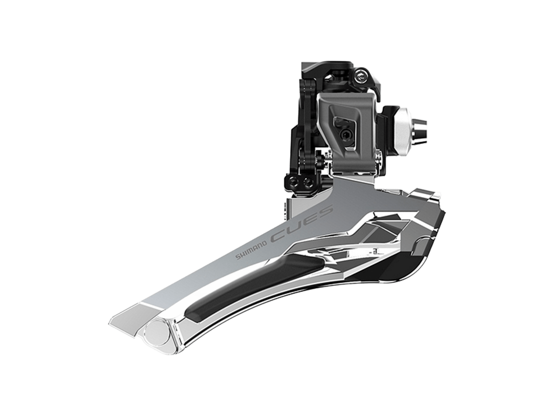 Shimano CUES U6030-F 9/10-Speed 2x Braze-On Front Derailleur