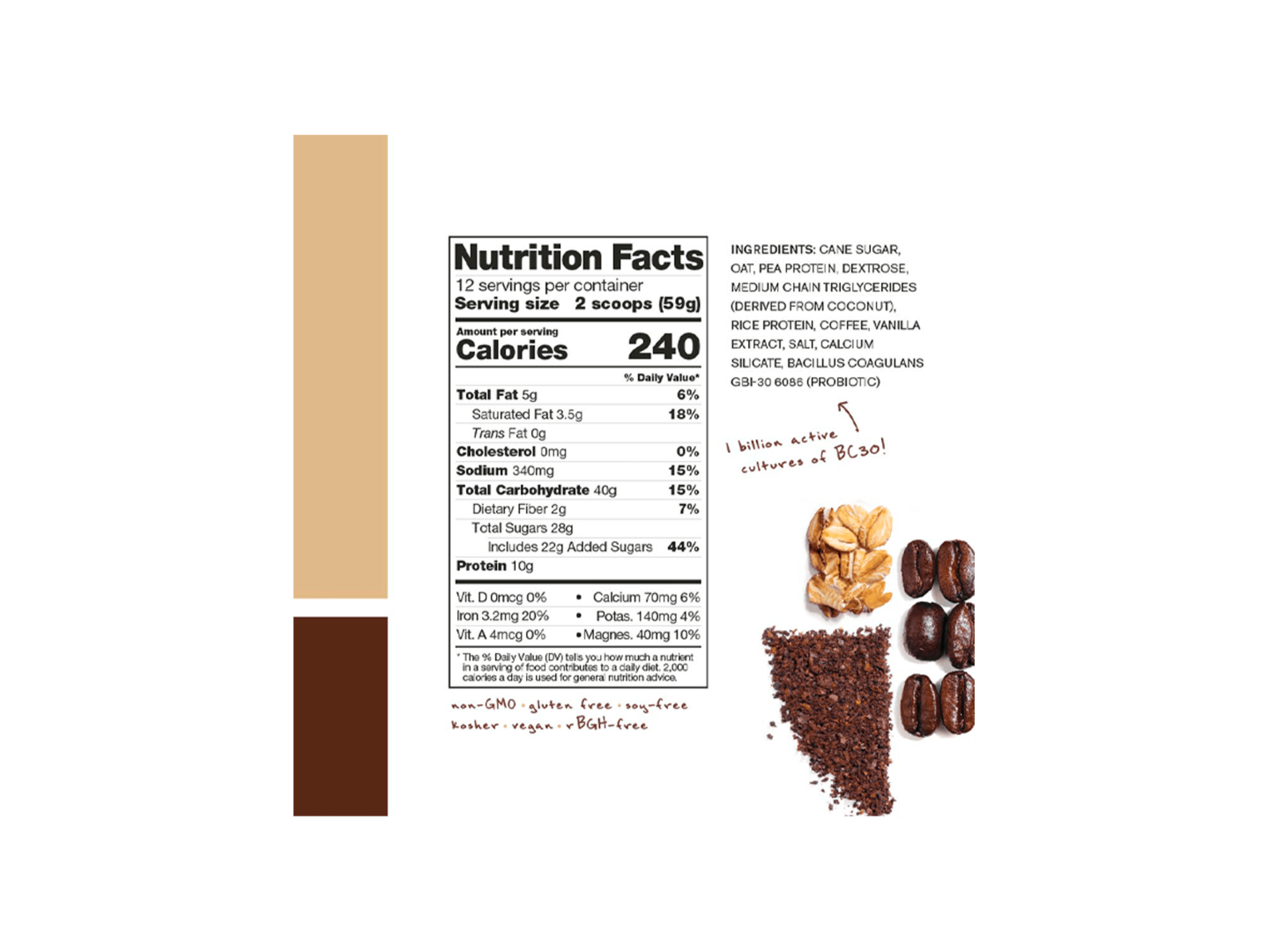 Skratch Labs Sport Vegan Recovery Mix 12-Serving Bag