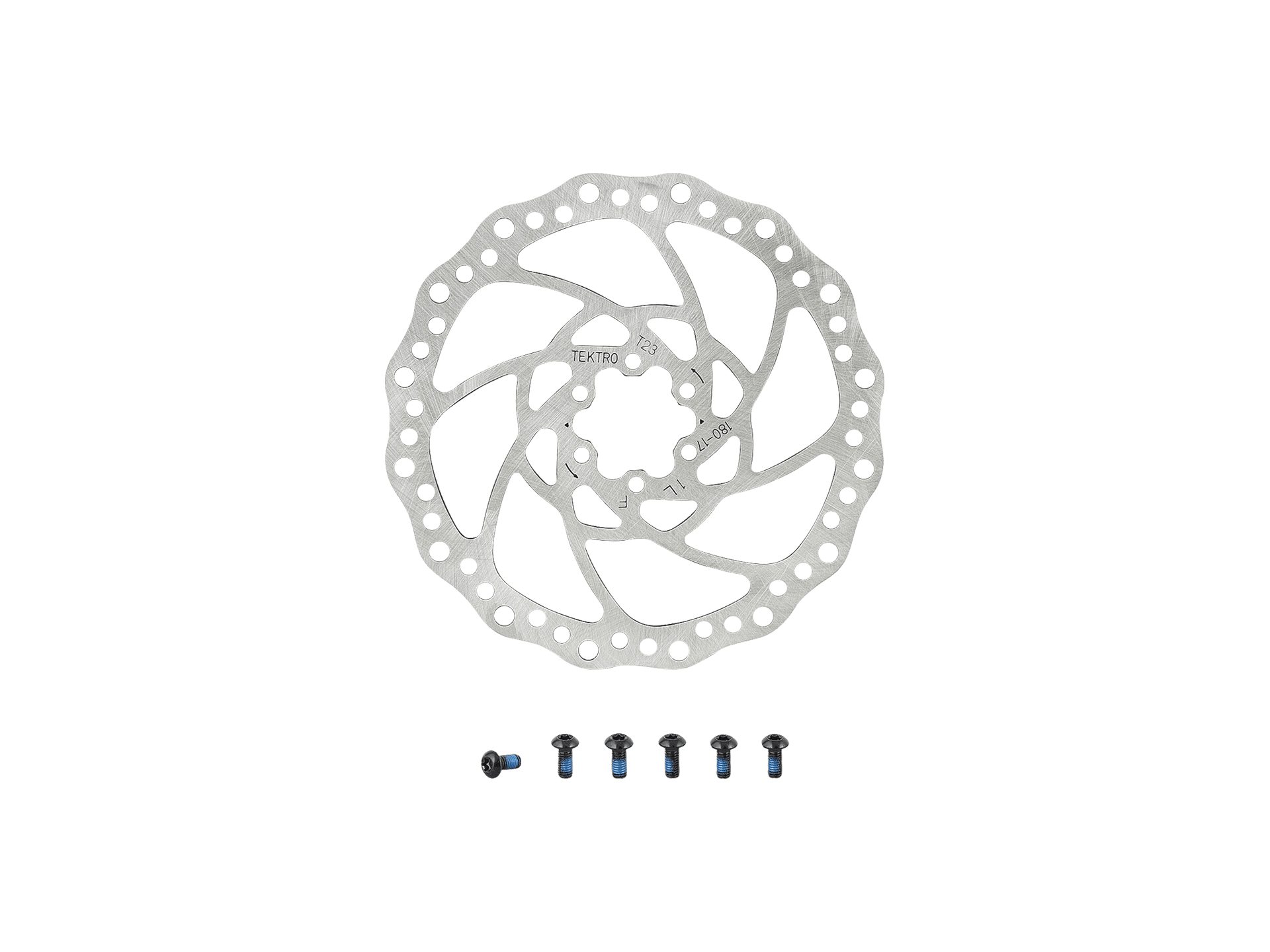 Tektro TR-17 2.3mm 6-Bolt Disc Brake Rotor