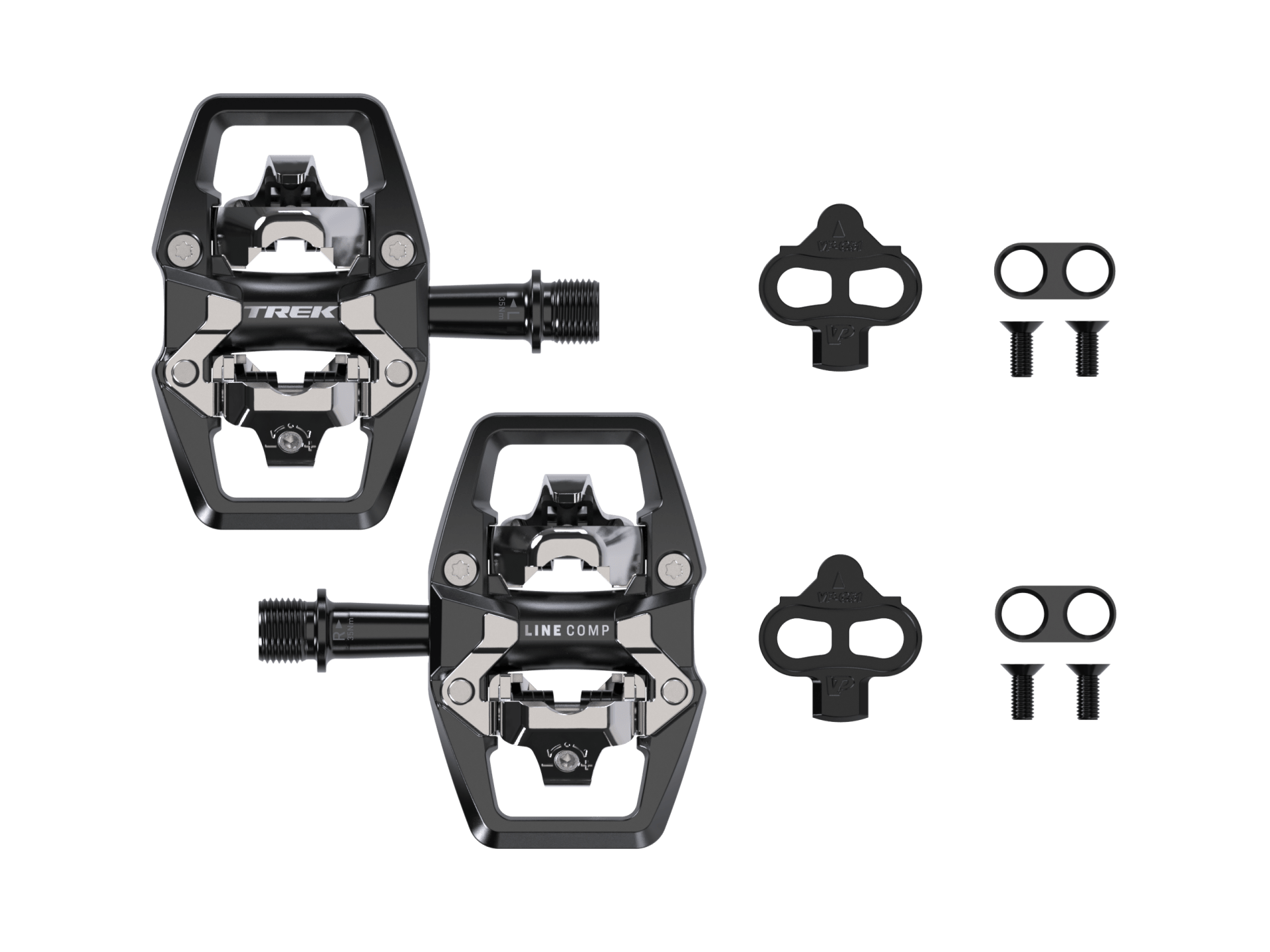 Trek Line Comp Clipless Pedal Set