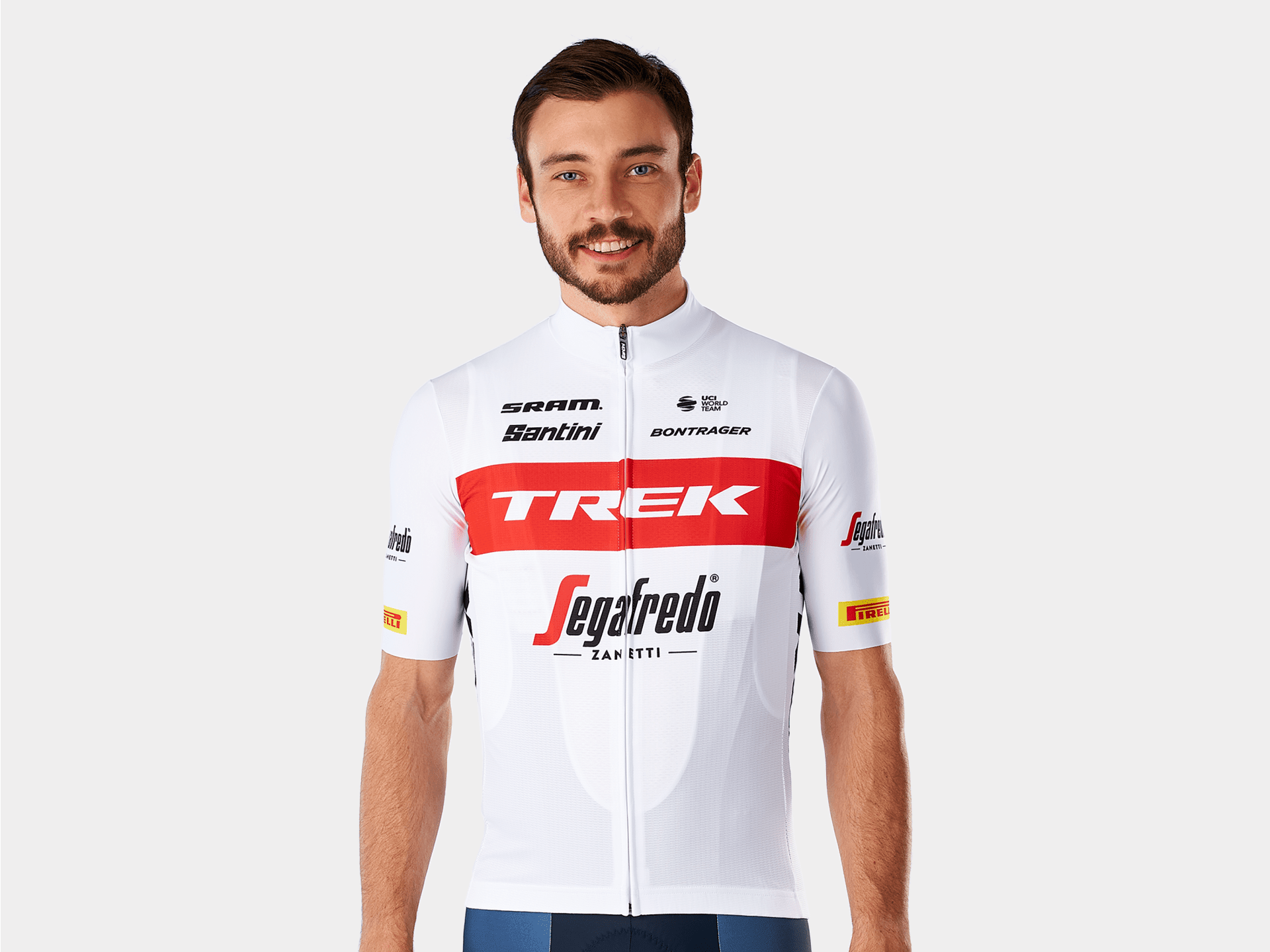 Santini Trek-Segafredo Men's Team Replica Race Jersey