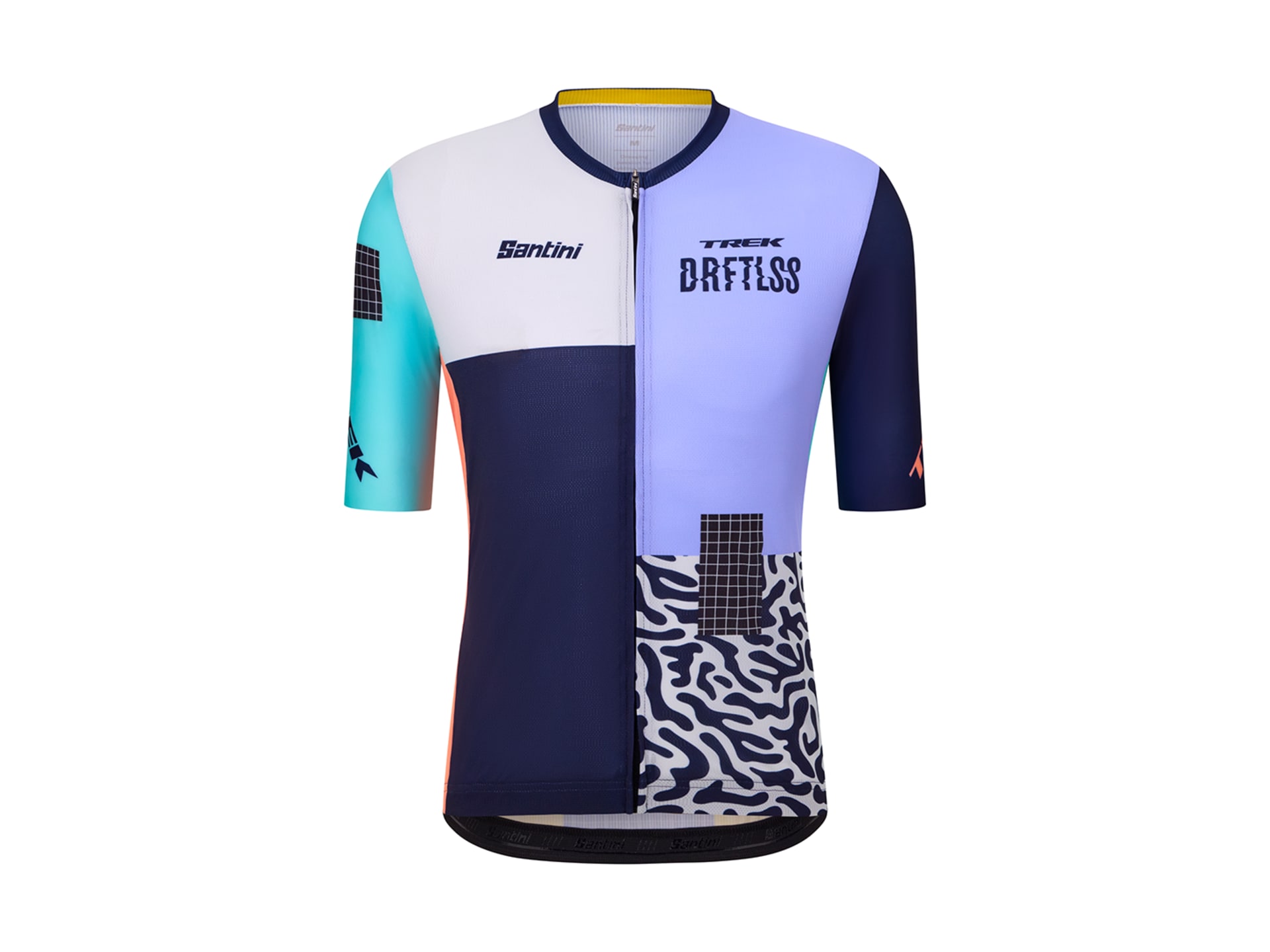 Photo - Maillot de cyclisme Santini réplique de l’équipe Trek Driftless.