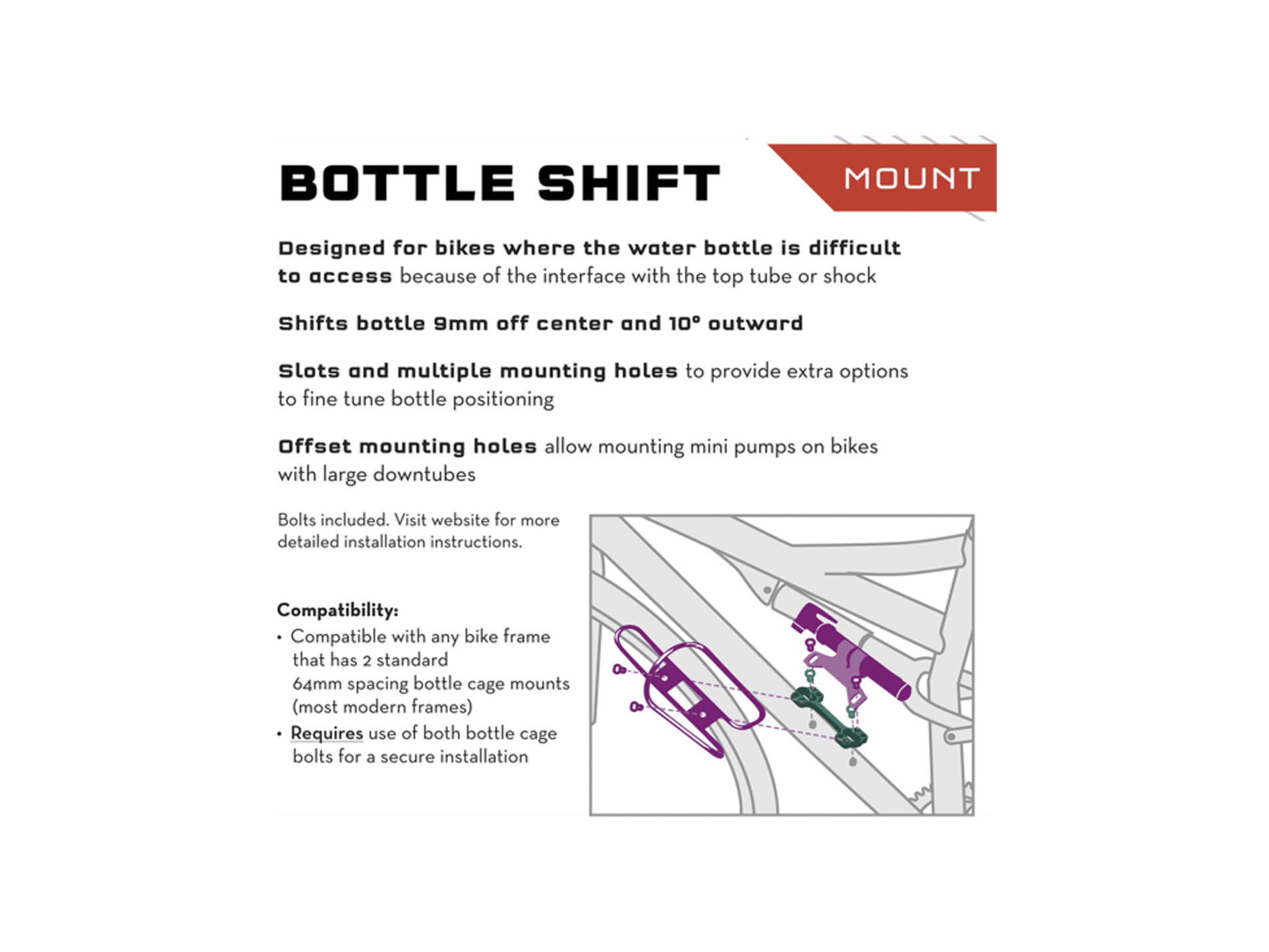 Wolf Tooth B-RAD Bottle Shift