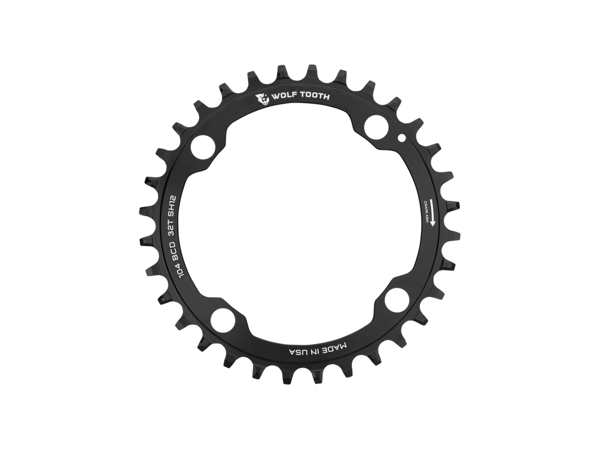 Wolf Tooth Shimano 104 BCD Hyperglide+ Chainring