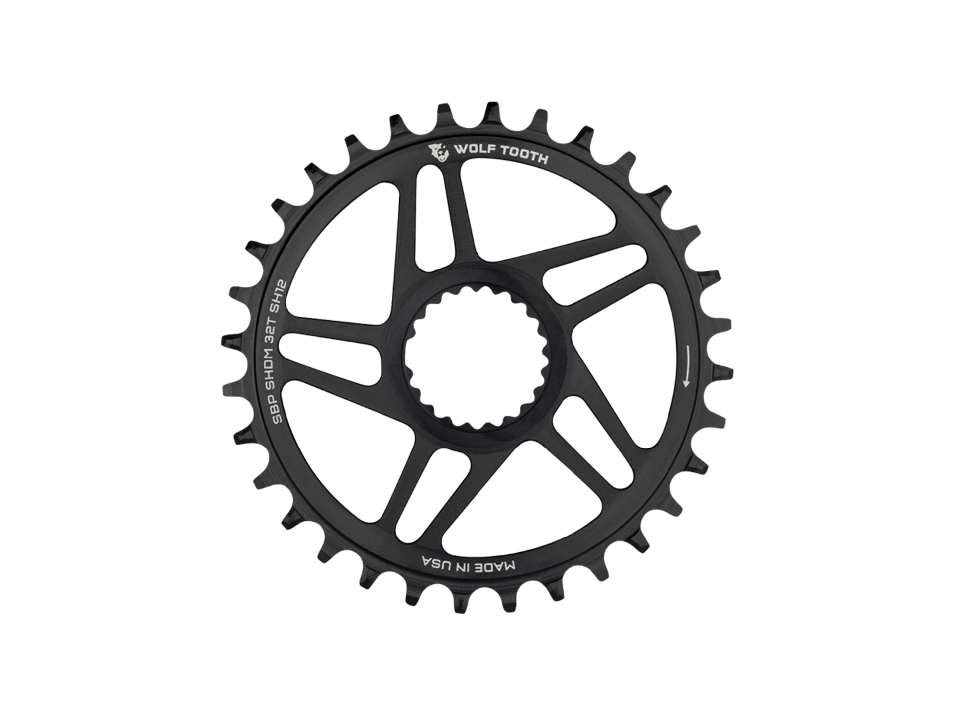 Wolf Tooth Shimano Direct Mount Hyperglide+ Chainring
