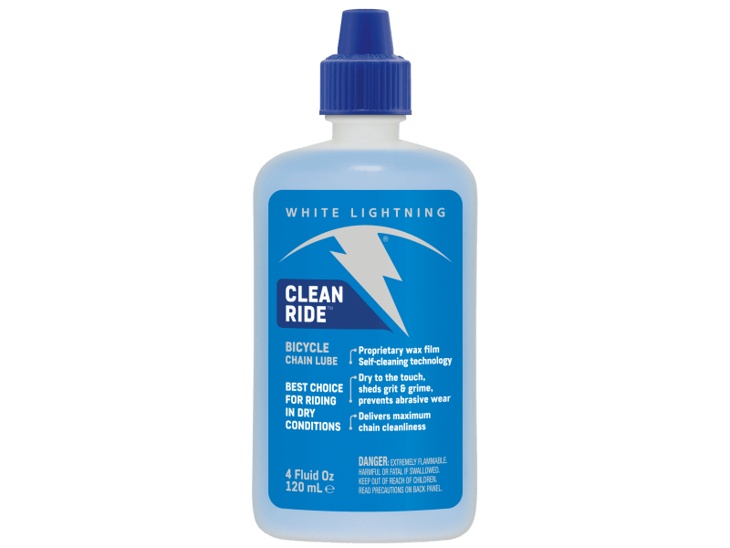 White Lightning Clean Ride Self-Cleaning Waxlube - 4 fl oz bottle